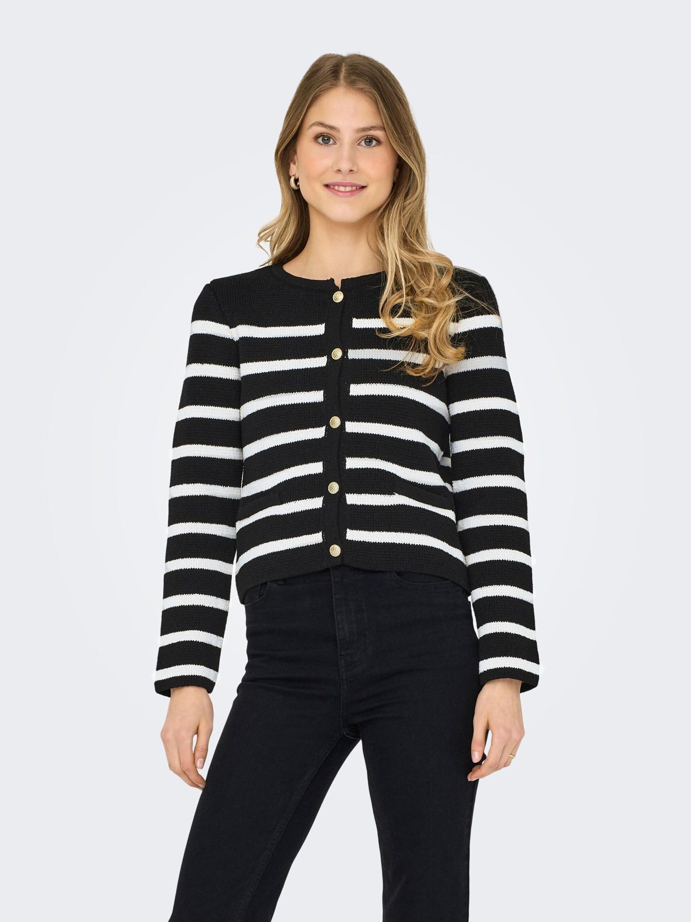ONLY Strickjacke ONLLaura (1-tlg) Plain/ohne Details