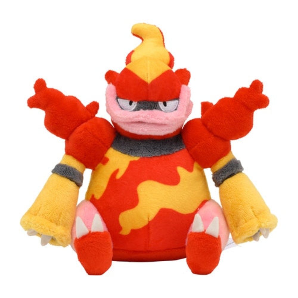 Kuscheltier Magbrant Kuscheltier - Pokemon Center Original 16 cm plüsch Magmortar
