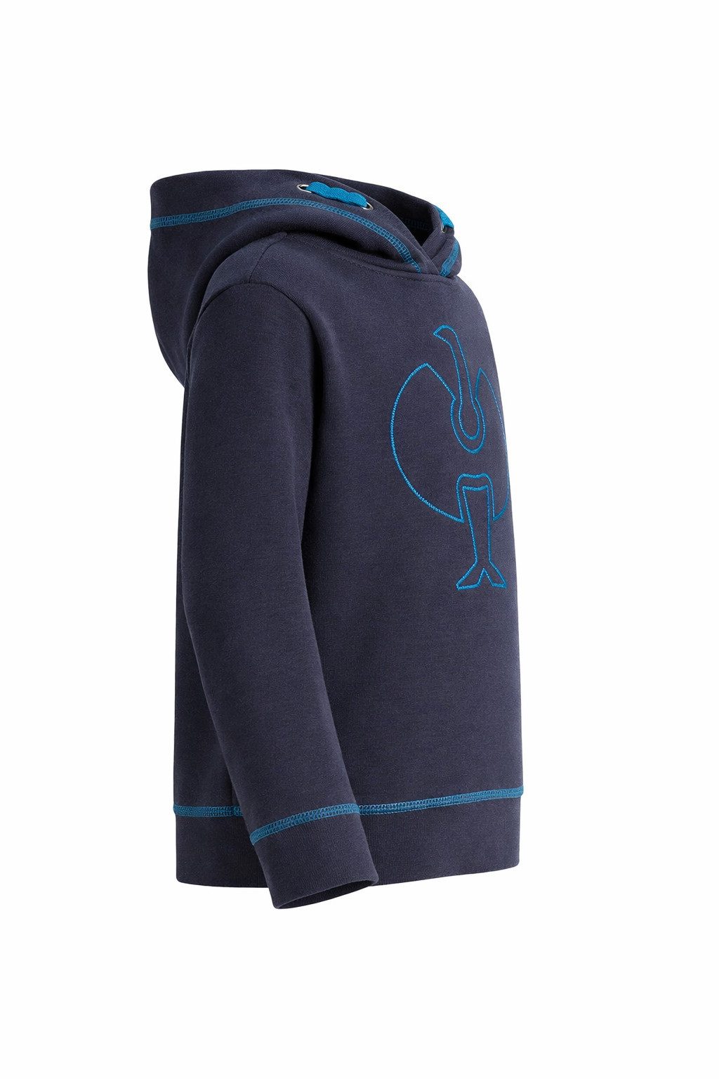 Engelbert Strauss Hoodie e.s. Kinder Hoodie dunkelblau mit Print – Kapuzenpullover mit Kapuze, mit Print