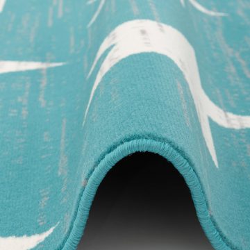 Designteppich Designer Teppich Canvas Sterne, Pergamon, Rechteckig, Höhe: 9 mm