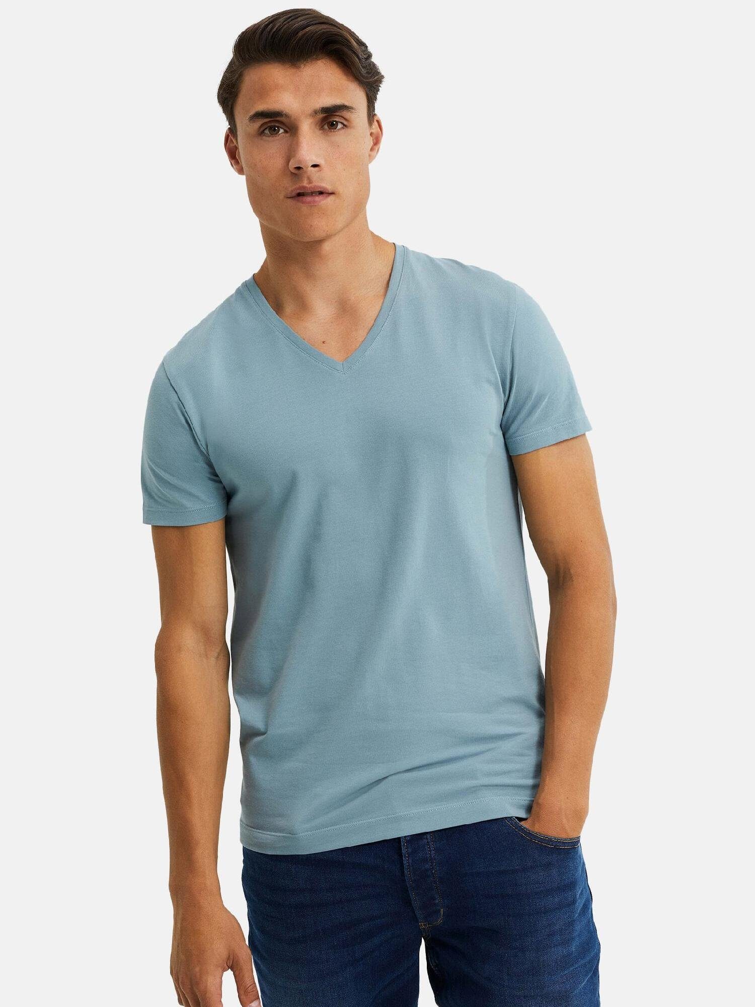 Graublau WE Fashion (1-tlg) T-Shirt