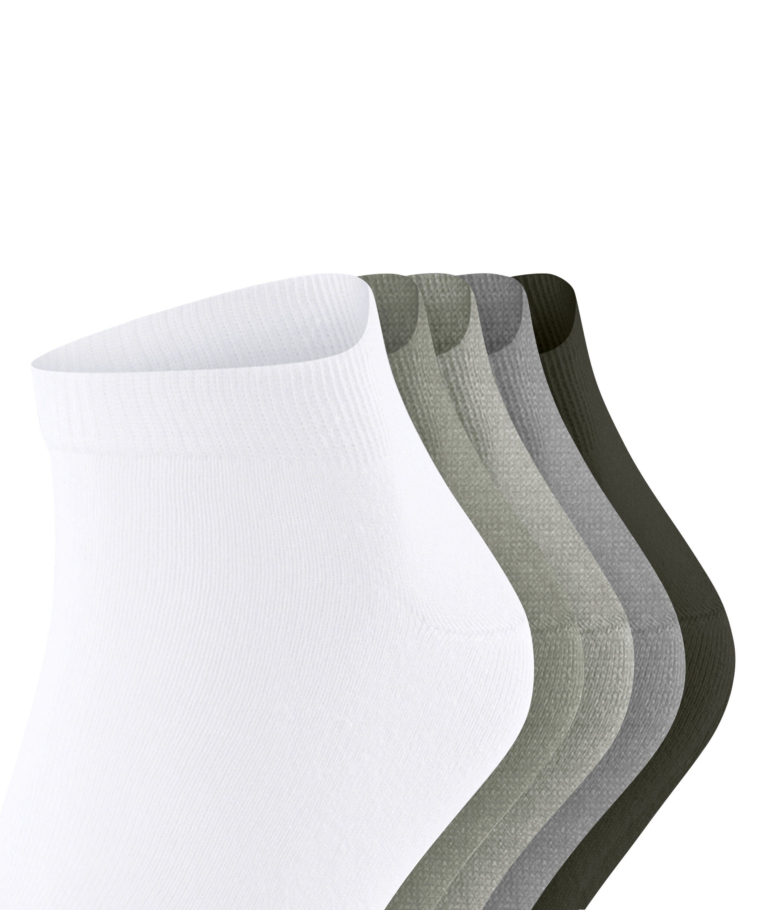 Esprit Sneakersocken Solid-Mix 5-Pack Sneakersocken aus Biobaumwolle (5-Paar) aus Biobaumwolle
