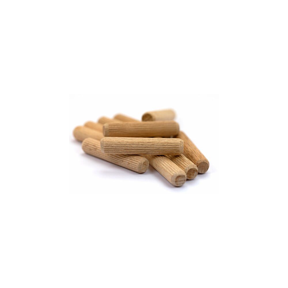 PARCO Holzdübel PARCO Riffeldübel Buchenholz 8,0x30mm 1,0 kg, 8 x 30 mm, Holz, (8,0 x 30 mm), Hohe Tragfähigkeit, Witterungsbeständig, Präzise Passform