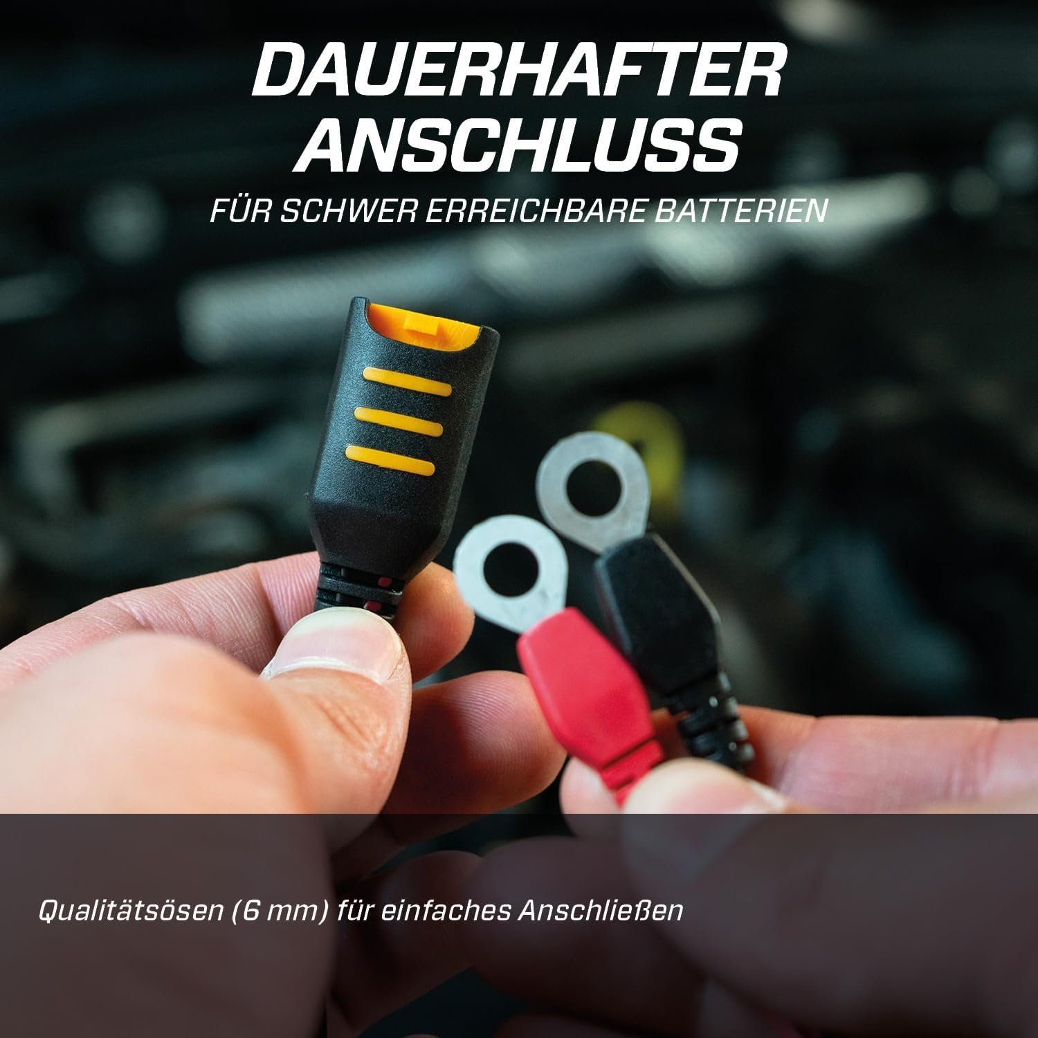 CTEK CTEK 56-260 Comfort Connect Adapter M6 für CTEK MX5 Batterieladegrät Batterie-Verbindungskabel