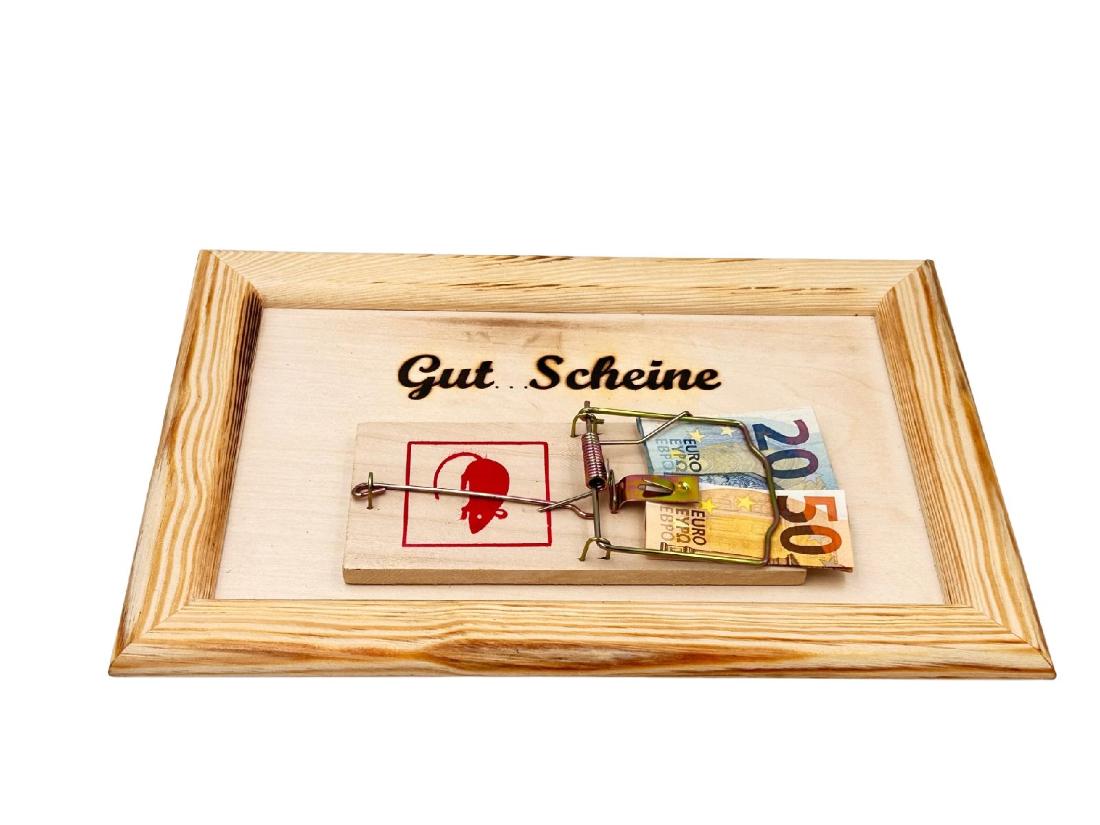 Eiserne Reserve® Geschenkbox Mäuse GutScheine – Geldgeschenk Hochzeit Weihnachten Geburtstag Abs