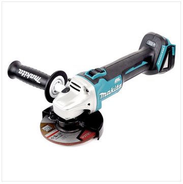 Makita Winkelschleifer DGA 504 RA1J Akku Winkelschleifer 18 V 125 mm Brushless + 1x Akku 2,0