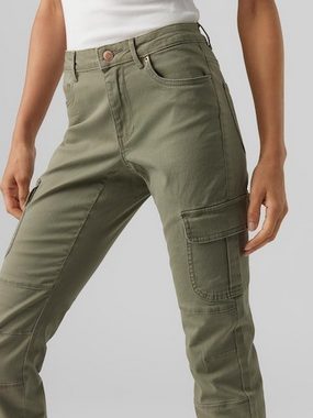 Vero Moda Cargohose VMIVY MR ANKLE CARGO PANTS NOOS