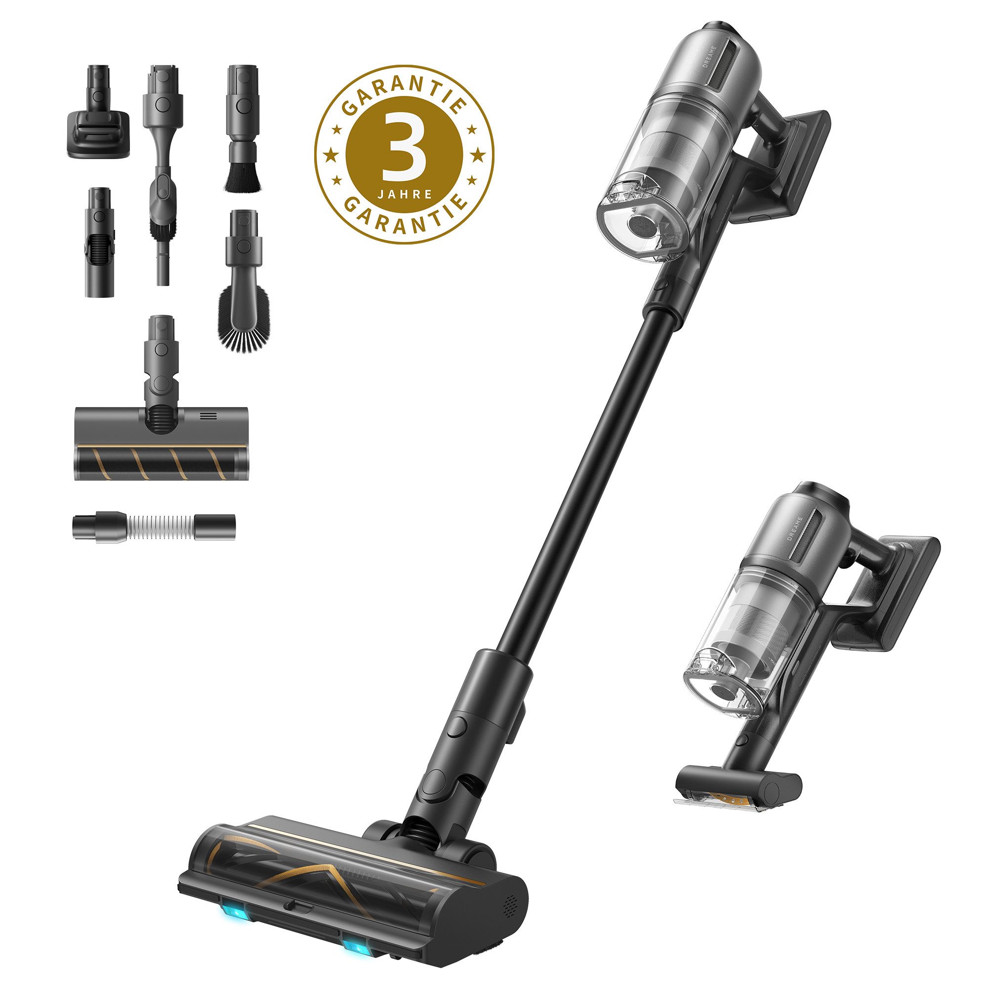 Dreame Akku-Hand-und Stielstaubsauger Z30, 355 W, kabelloser Vacuumsauger