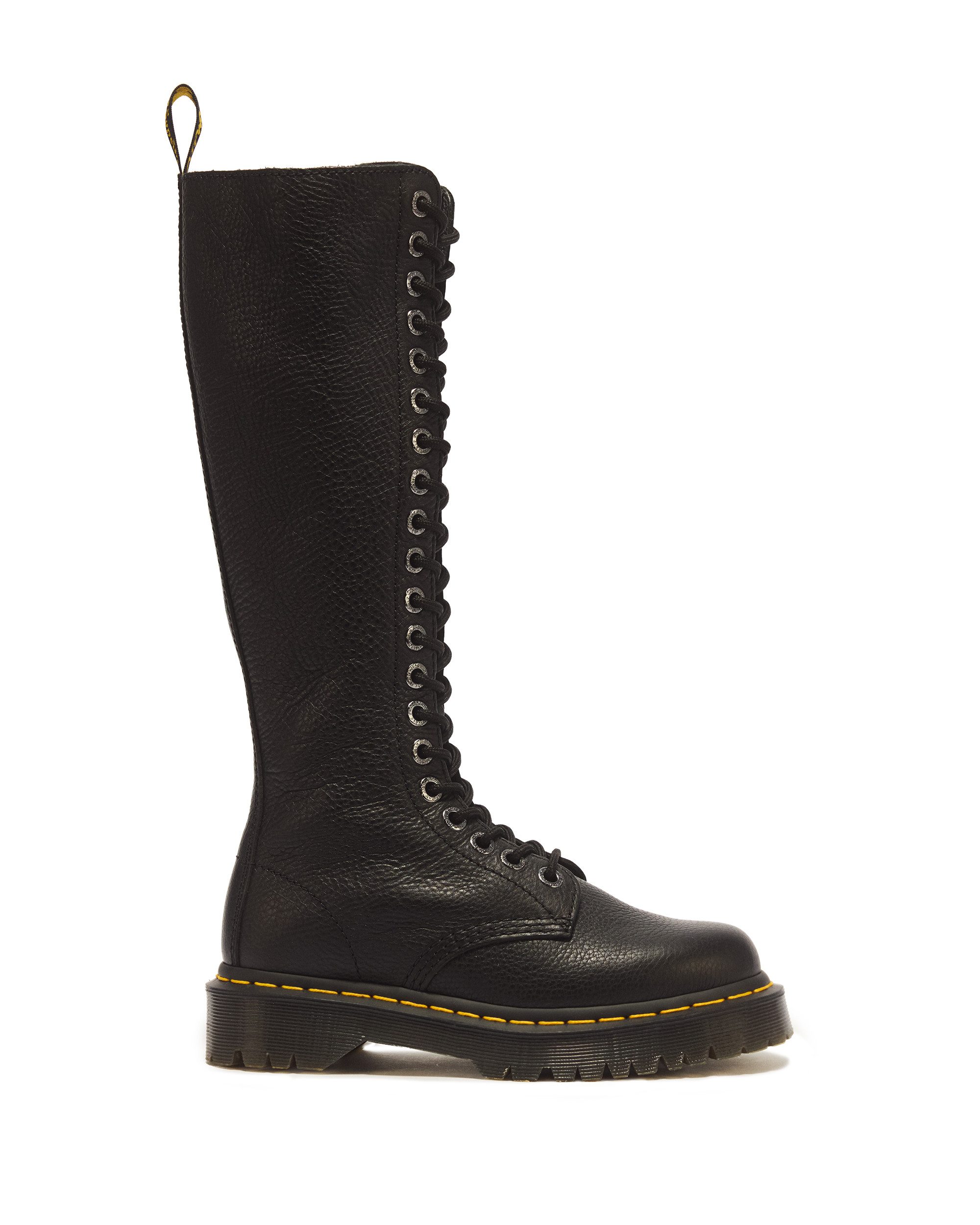 DR. MARTENS 1B60_BEX Stiefel 20-Ösen Langschaftstiefel mit praktischem Innenreißverschluss