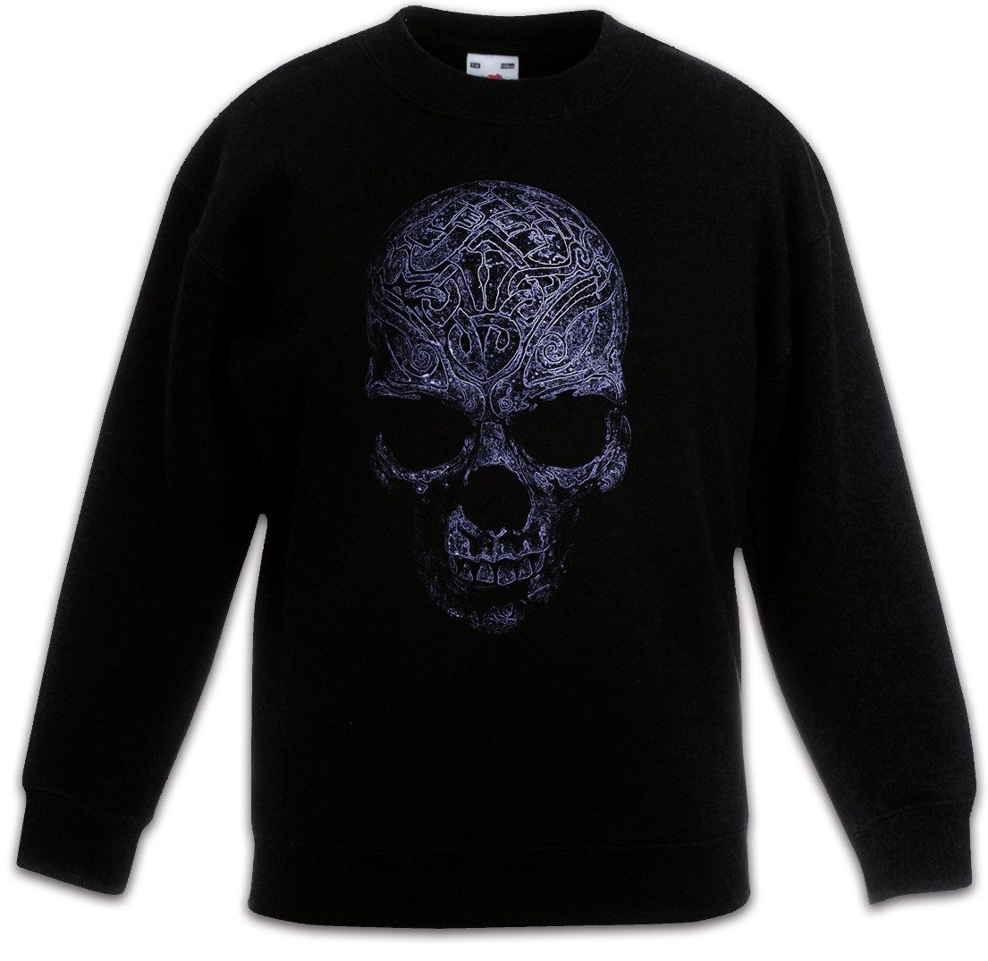 Sweatshirt Ornament Skull II Kinderpullover Shirt Schädel Dead Totenschädel Art