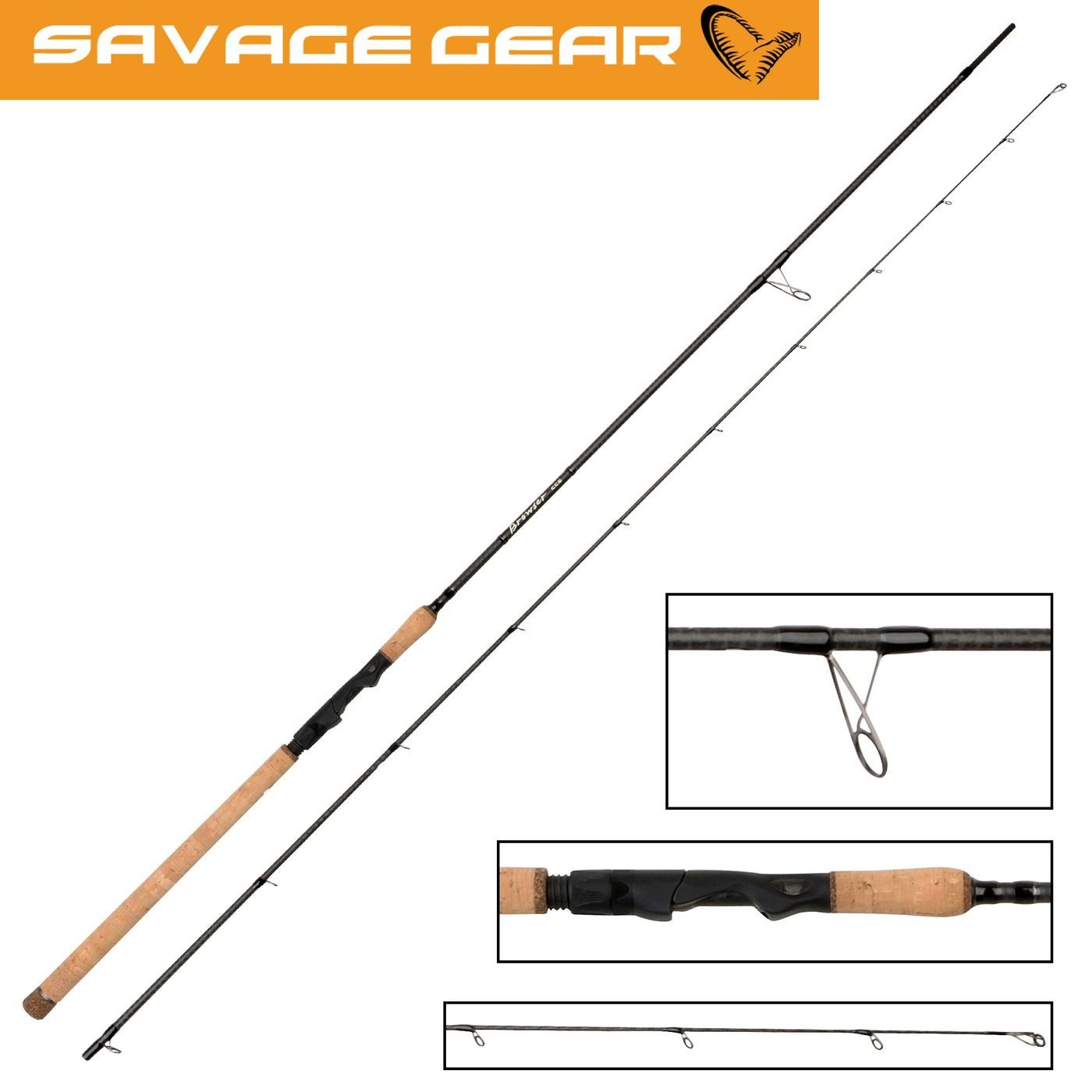 Savage Gear Spinnrute Spinnrute Browser CCS 290cm 12-40g