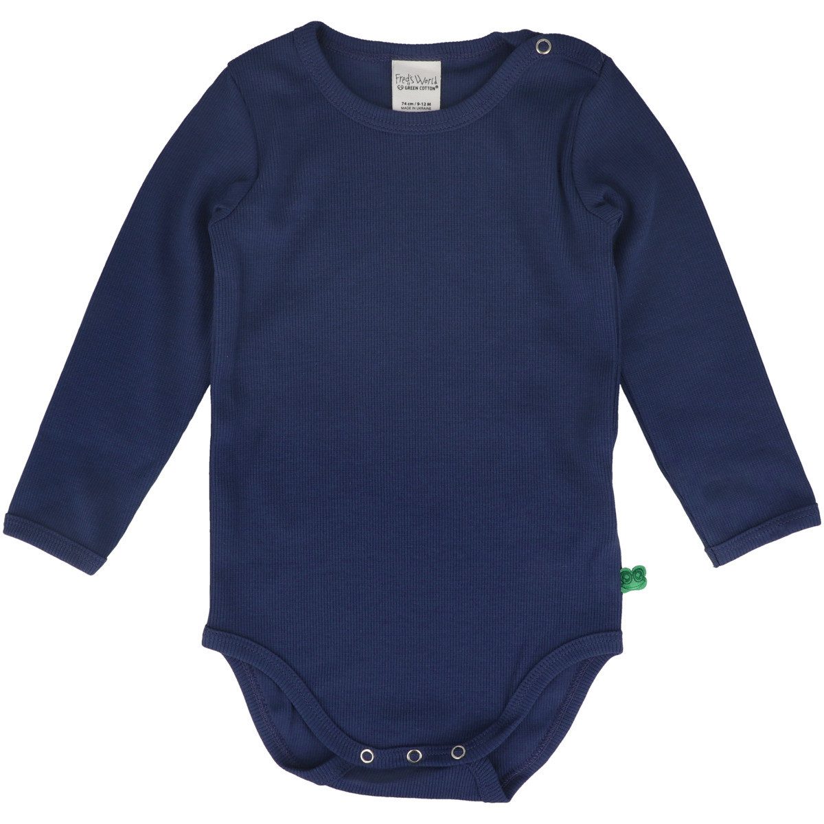 Fred's World by GREEN COTTON Langarmbody 1582071900 Jungen (1-tlg) Langarm Einteiler, Body, Longsleeve-Body, Bodysuit, Stretchbody