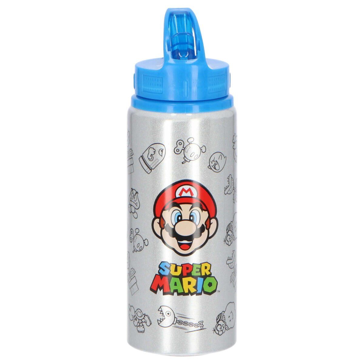 Super Mario Trinkflasche Super Mario Trinkflasche aus Aluminium 710 ml Wasserflasche