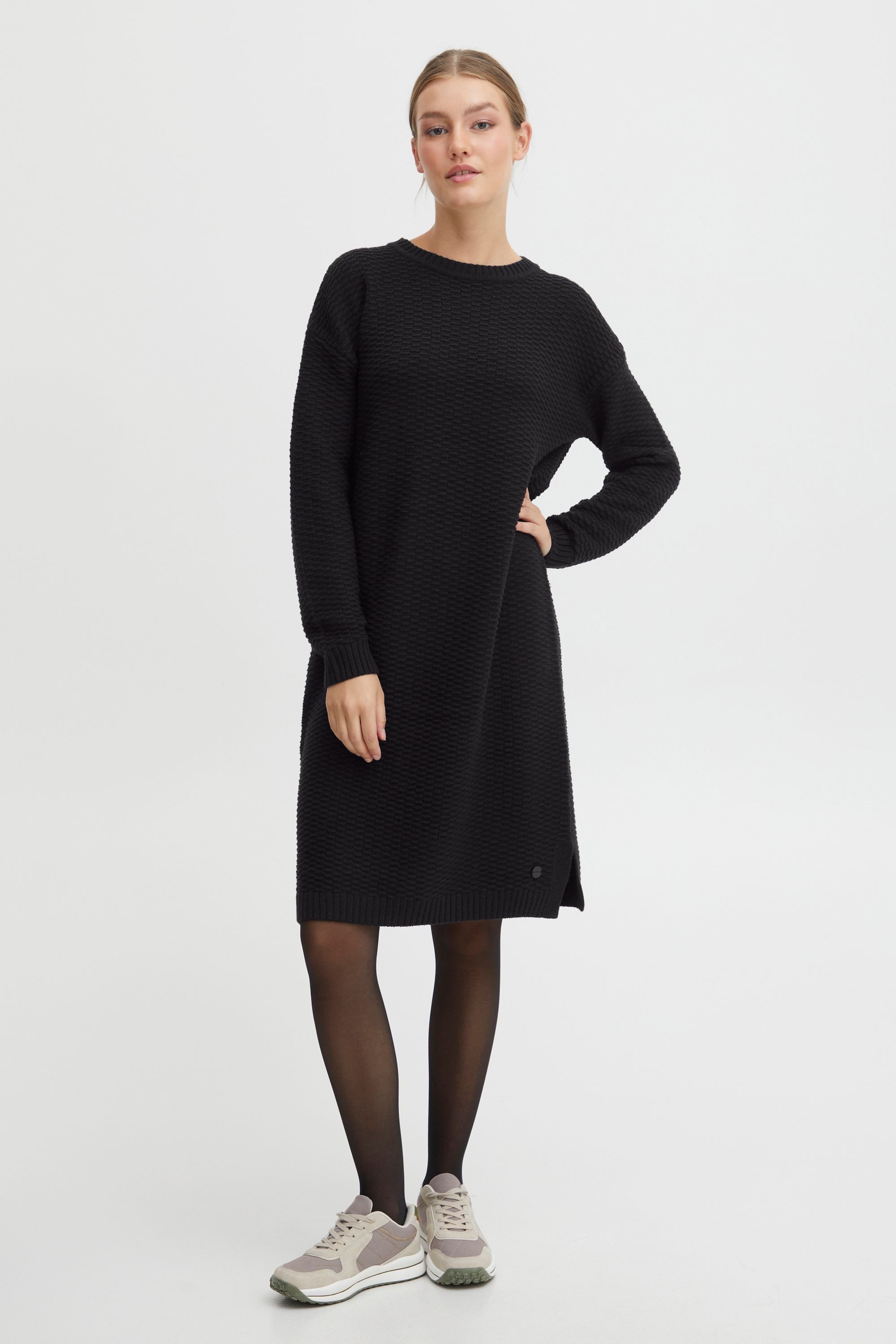 OXMO Strickkleid OXMILIKA 21800088-ME Modisches Kleid günstig online kaufen