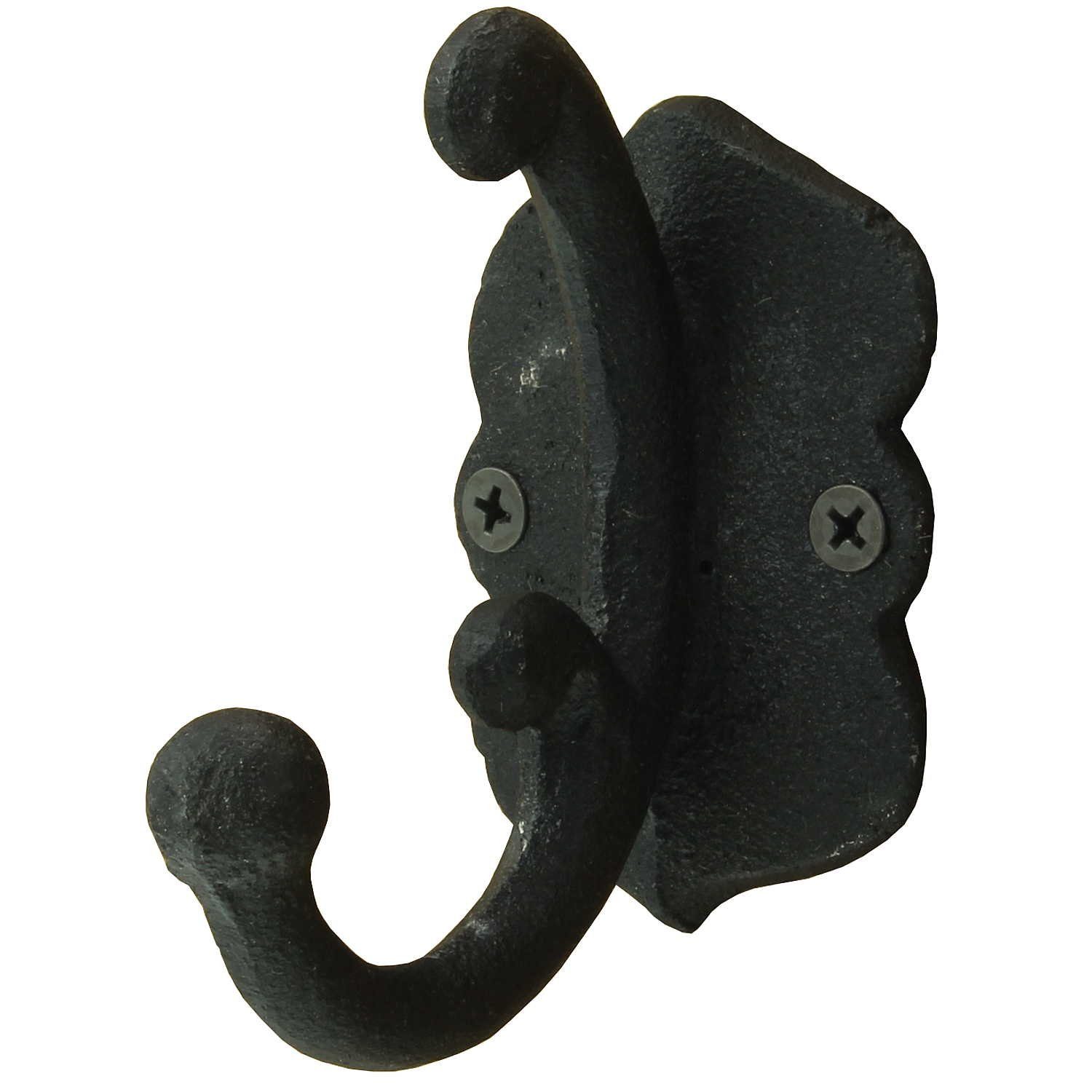 Macosa Home Wandhalter Wand Haken im Vintage-Stil Retro Antik Metall Braun Garderobenhaken, Kleiderhaken Handtuchhaken Metallhaken Flur Garderobe