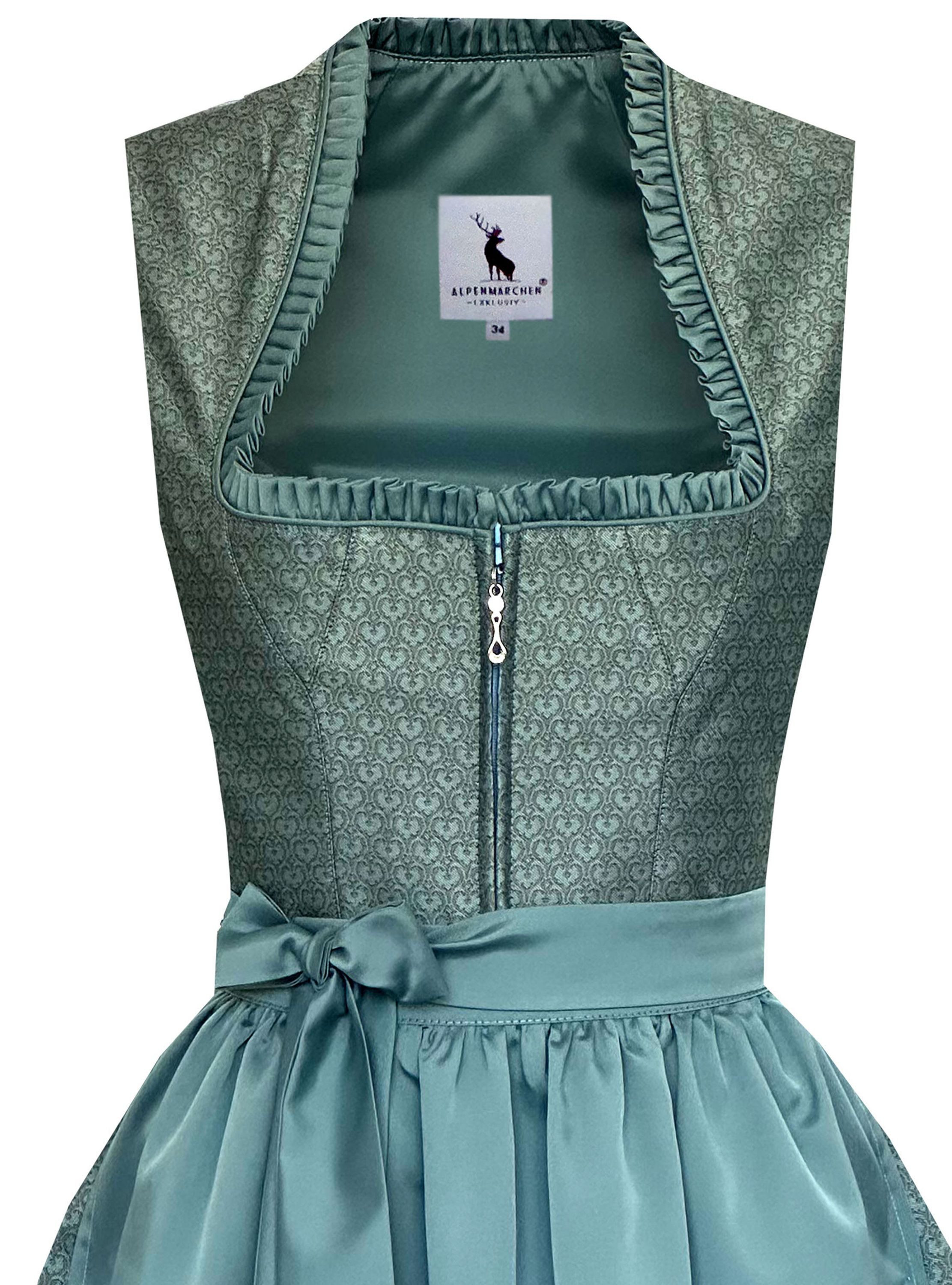Alpenmärchen Dirndl Dirndl Liane in Petrol günstig online kaufen
