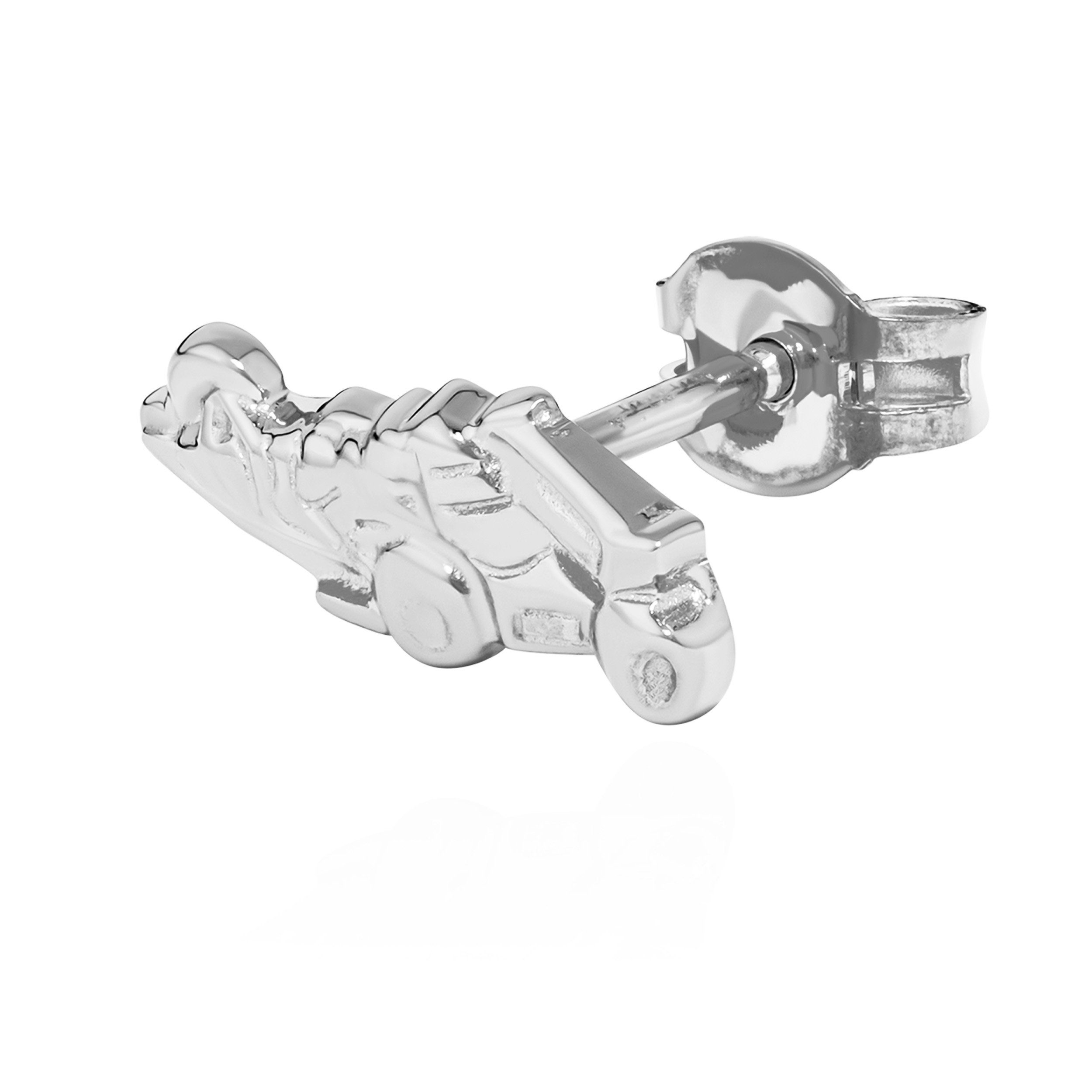 NKlaus Single-Ohrstecker mit Ohrklemme Einzel Ohrstecker günstig online kaufen