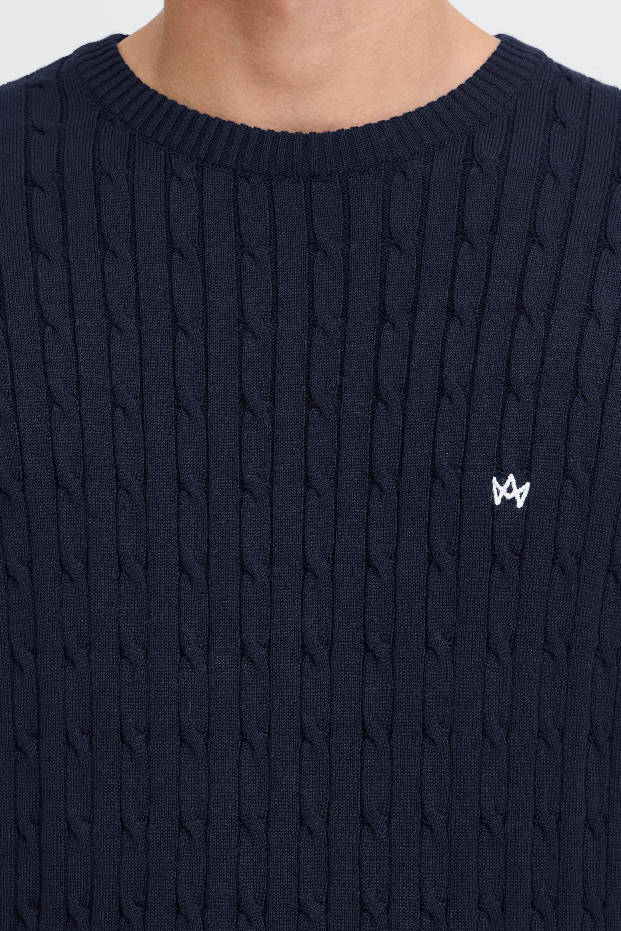 Kronstadt Strickpullover KSCall Kuscheliger Zopfmuster Strickpullover