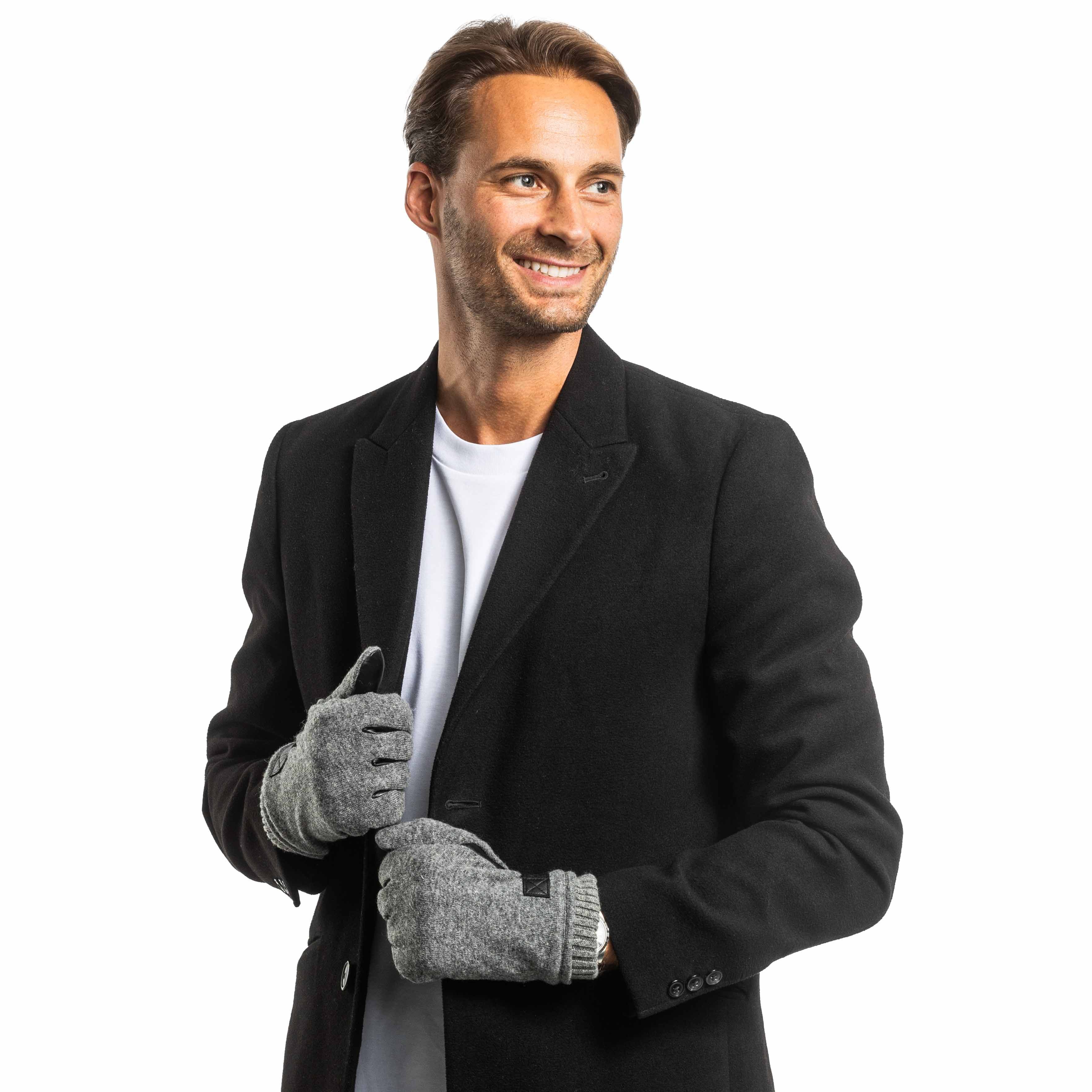 Hand Gewand by Weikert Lederhandschuhe ELIAS - Sportliche Herren Lammlederh günstig online kaufen