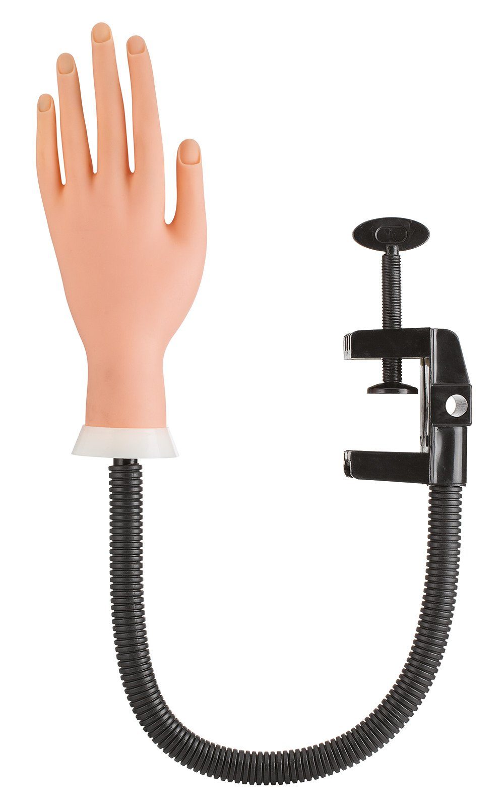 Kunststoff Maniküre Kosmetex Hand mit Übungshand für Nagel Klemme,