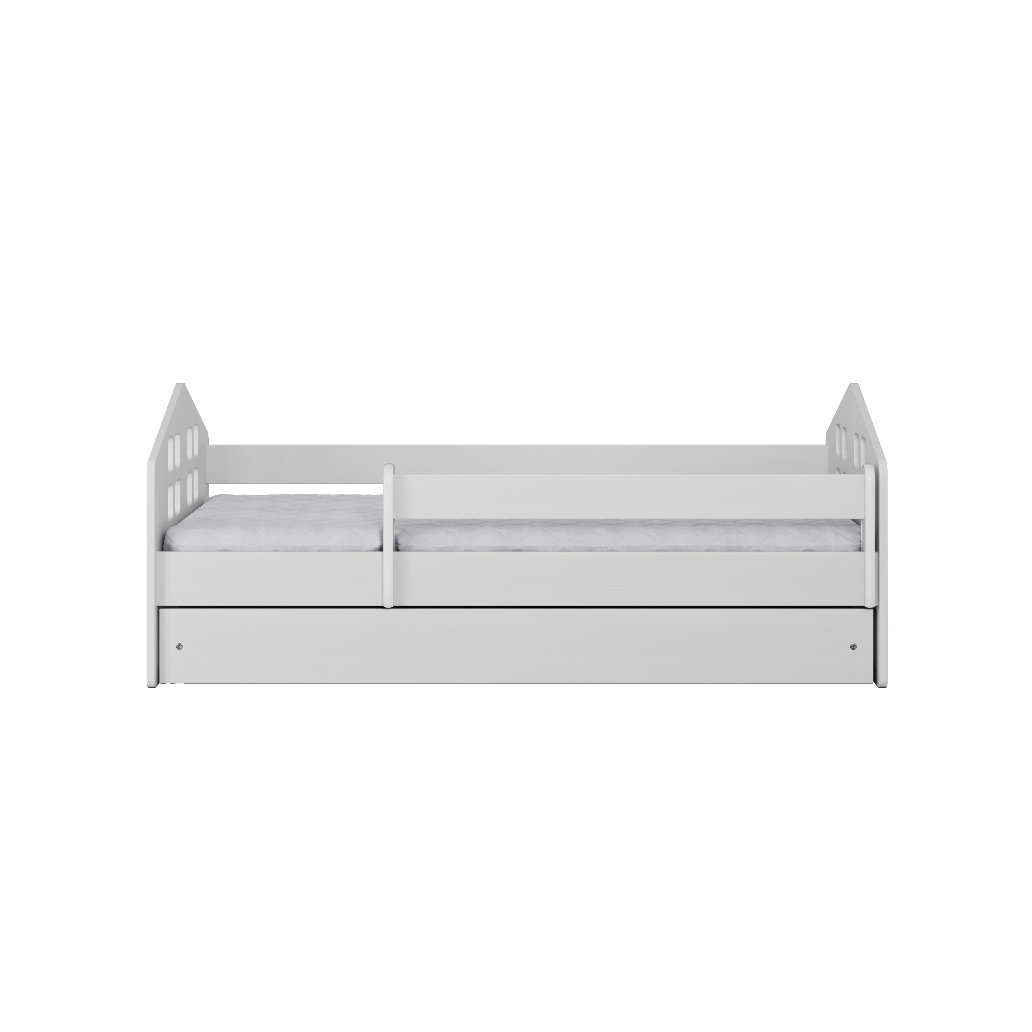 Raumhirsch Furniture Kinderbett 140x70 cm 160x80 cm 180x80 cm, optional mit Matratze & Schublade – verschiedene Farben & Varianten