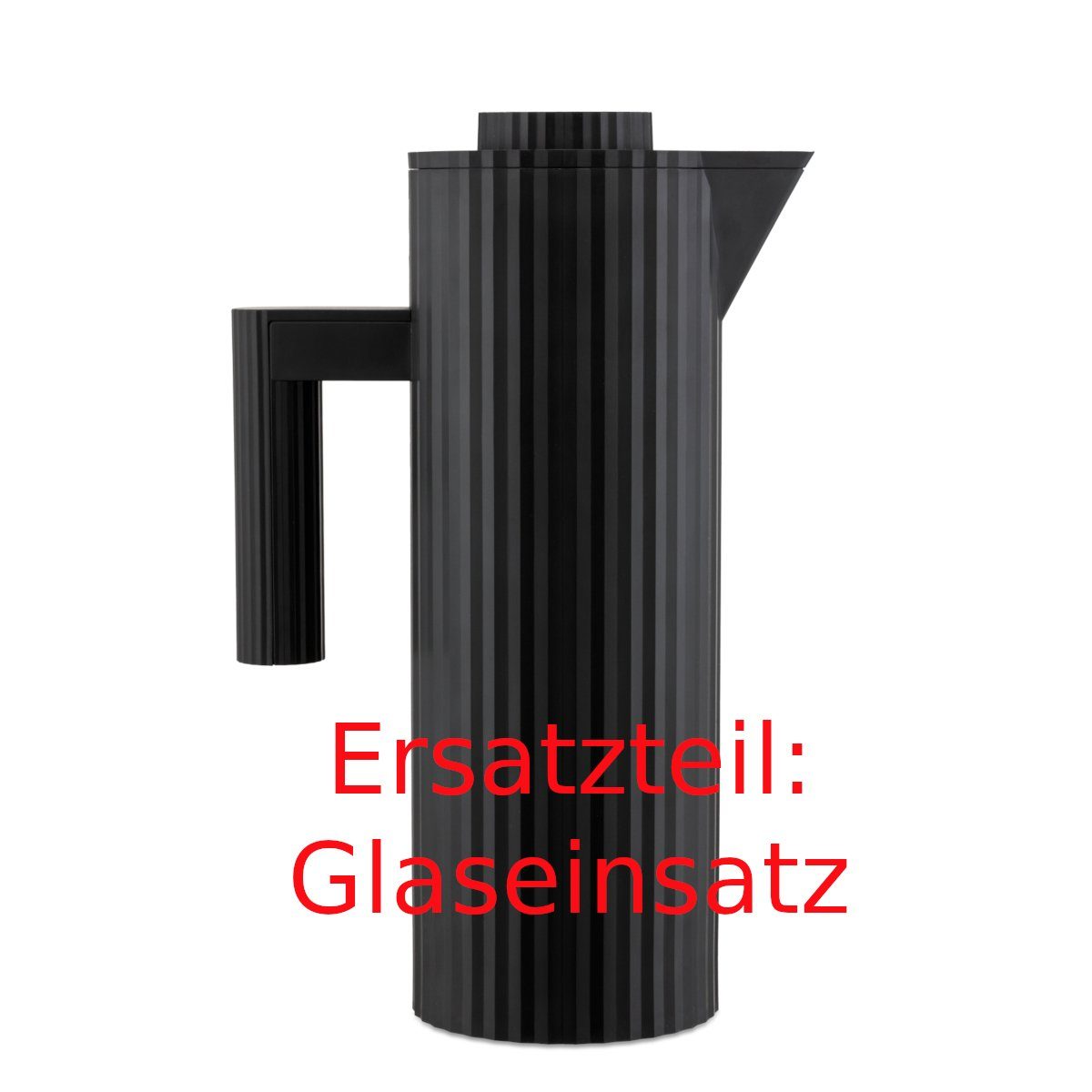 Alessi Isolierkanne Isolierkanne 1L, 1.00 für Glaseinsatz l