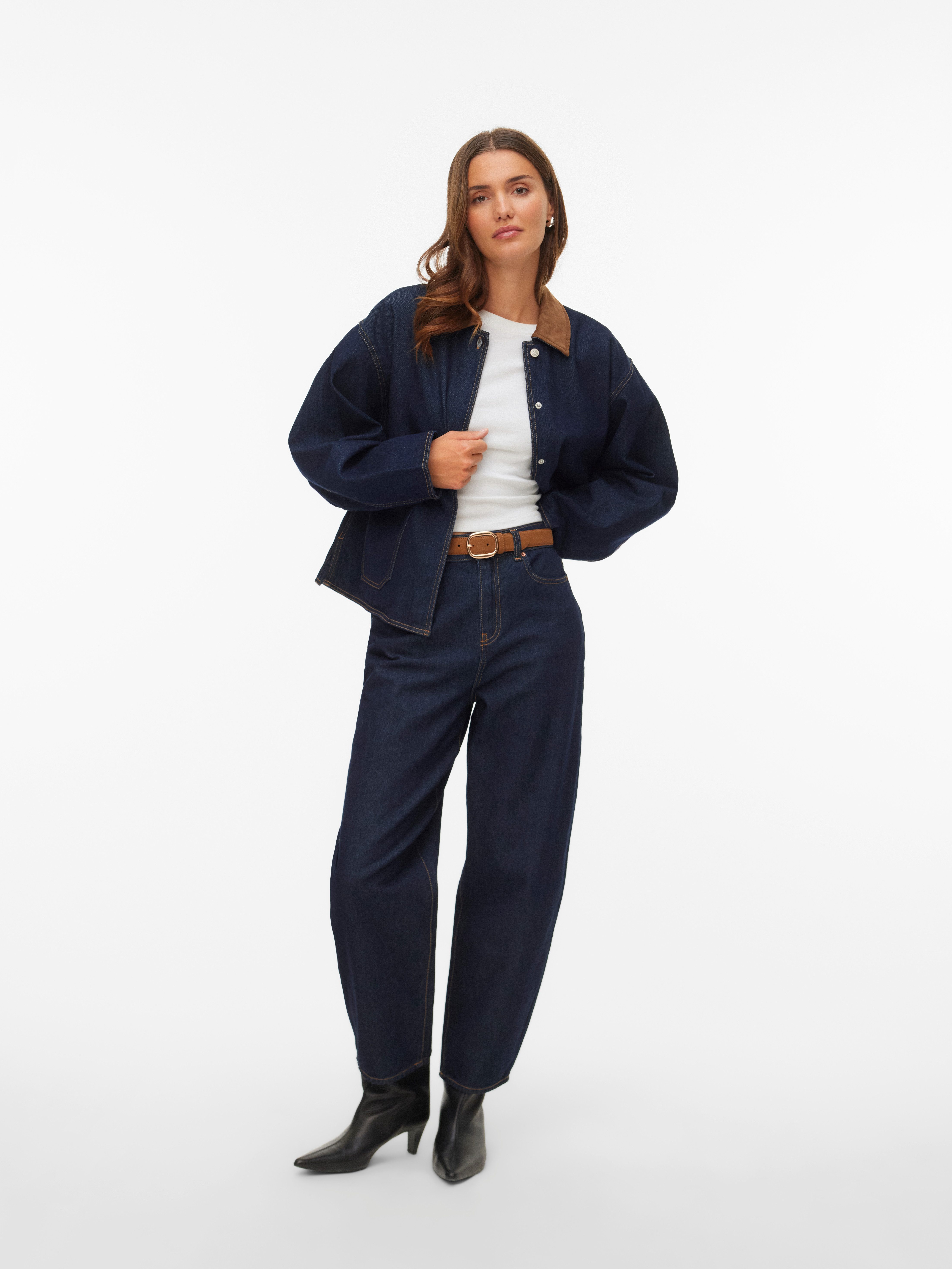 Vero Moda Jeansjacke VMNOVIE LS DENIM BARN JACKET SI346
