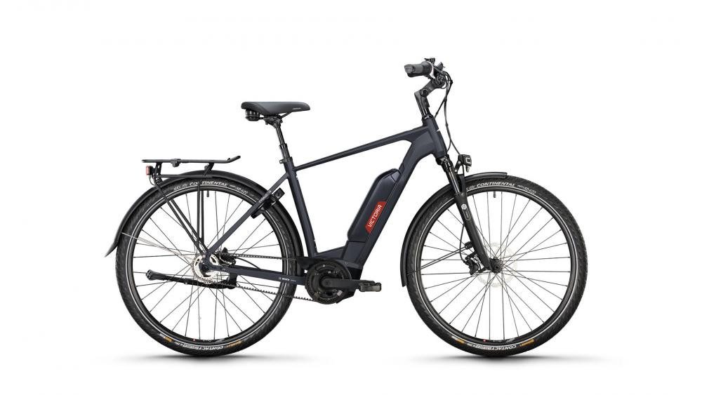 Victoria E-Bike VICTORIA Elektro-Trekkingrad "CYSALO 13" (1), Diamant, 28", bat black