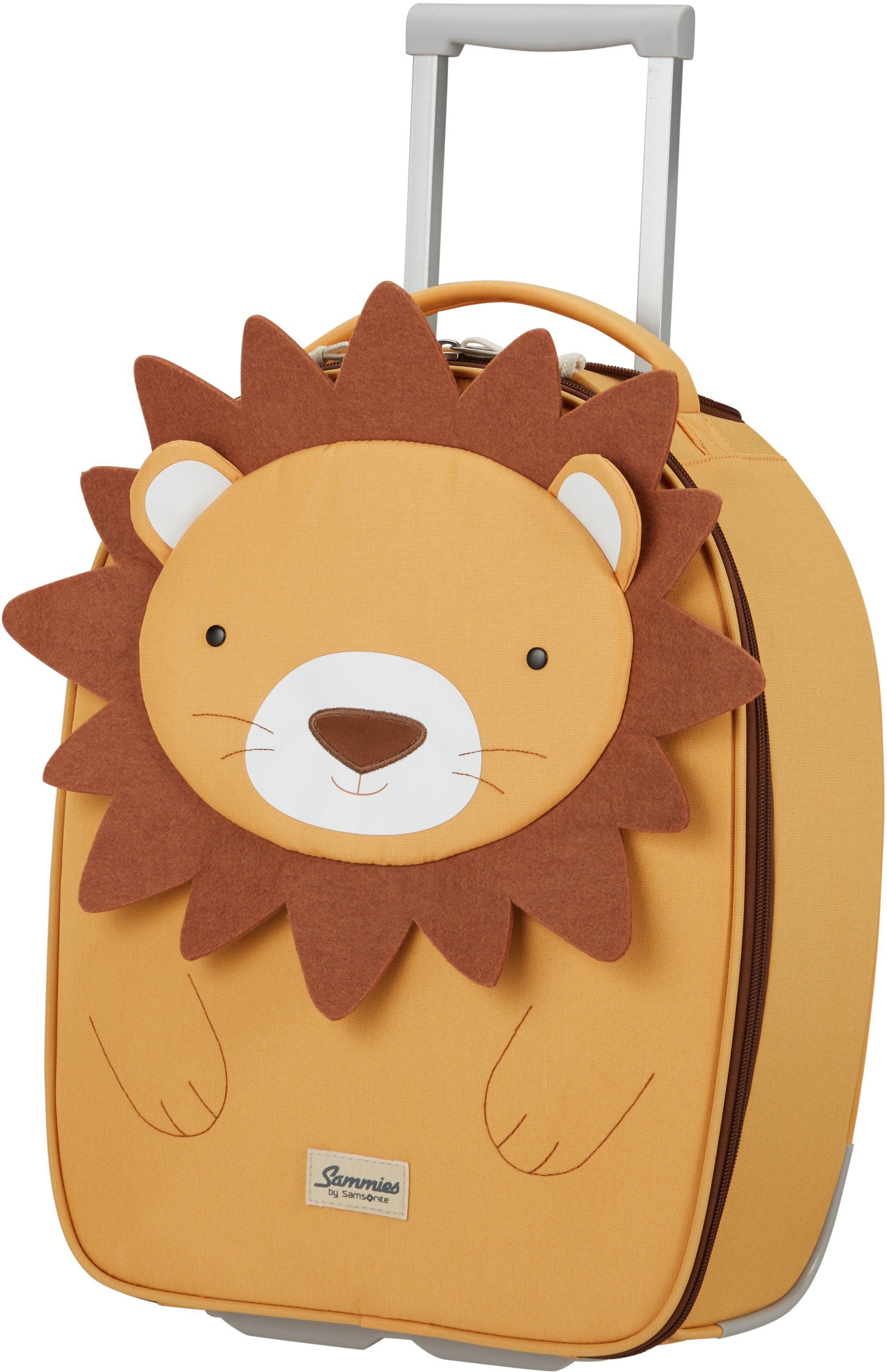 Samsonite Kinderkoffer aus ECO, Lion 2 recyceltem Rollen, Material Lester, Happy Sammies