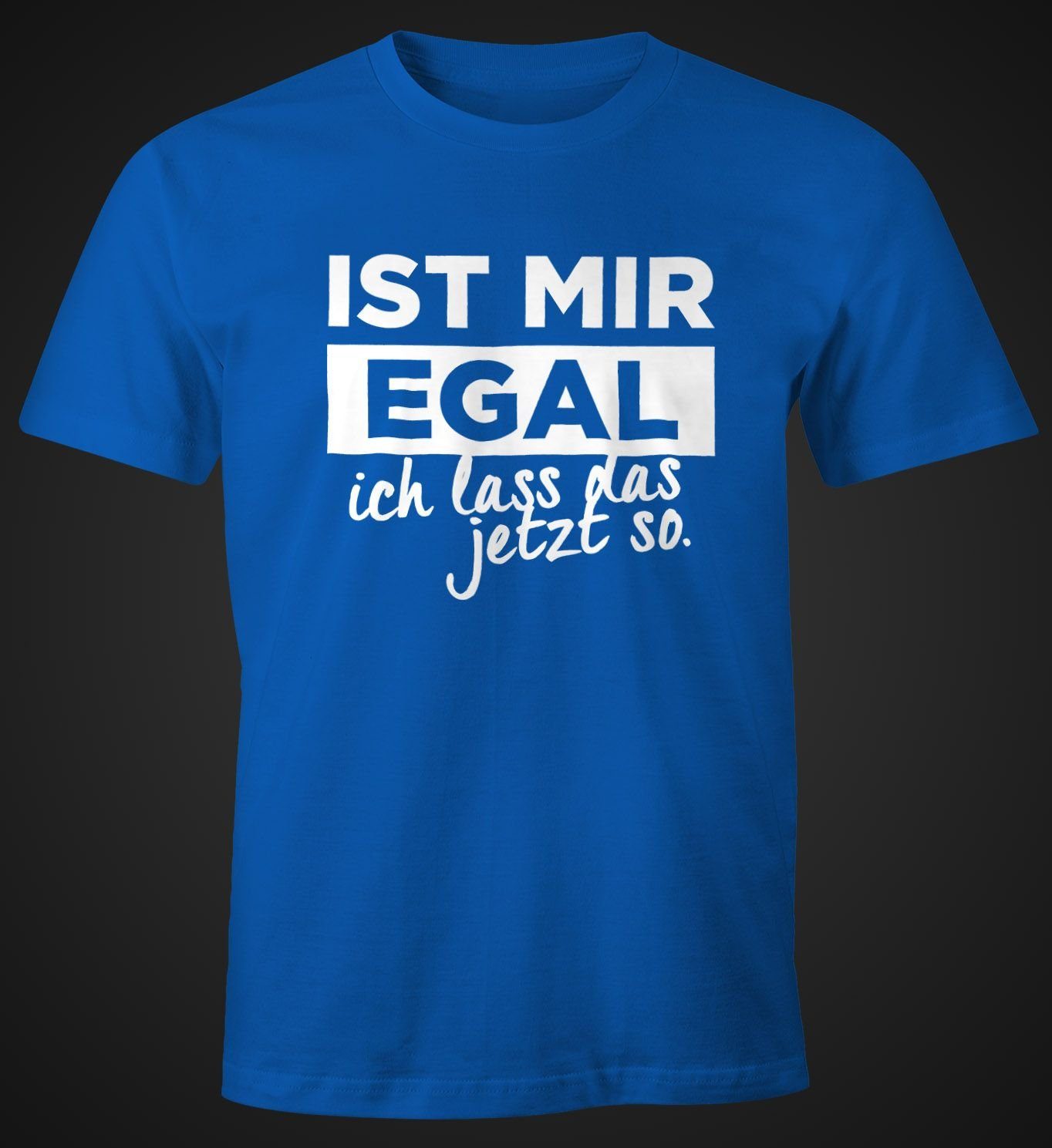 MoonWorks Print-Shirt Herren T-Shirt mit Spruch günstig online kaufen