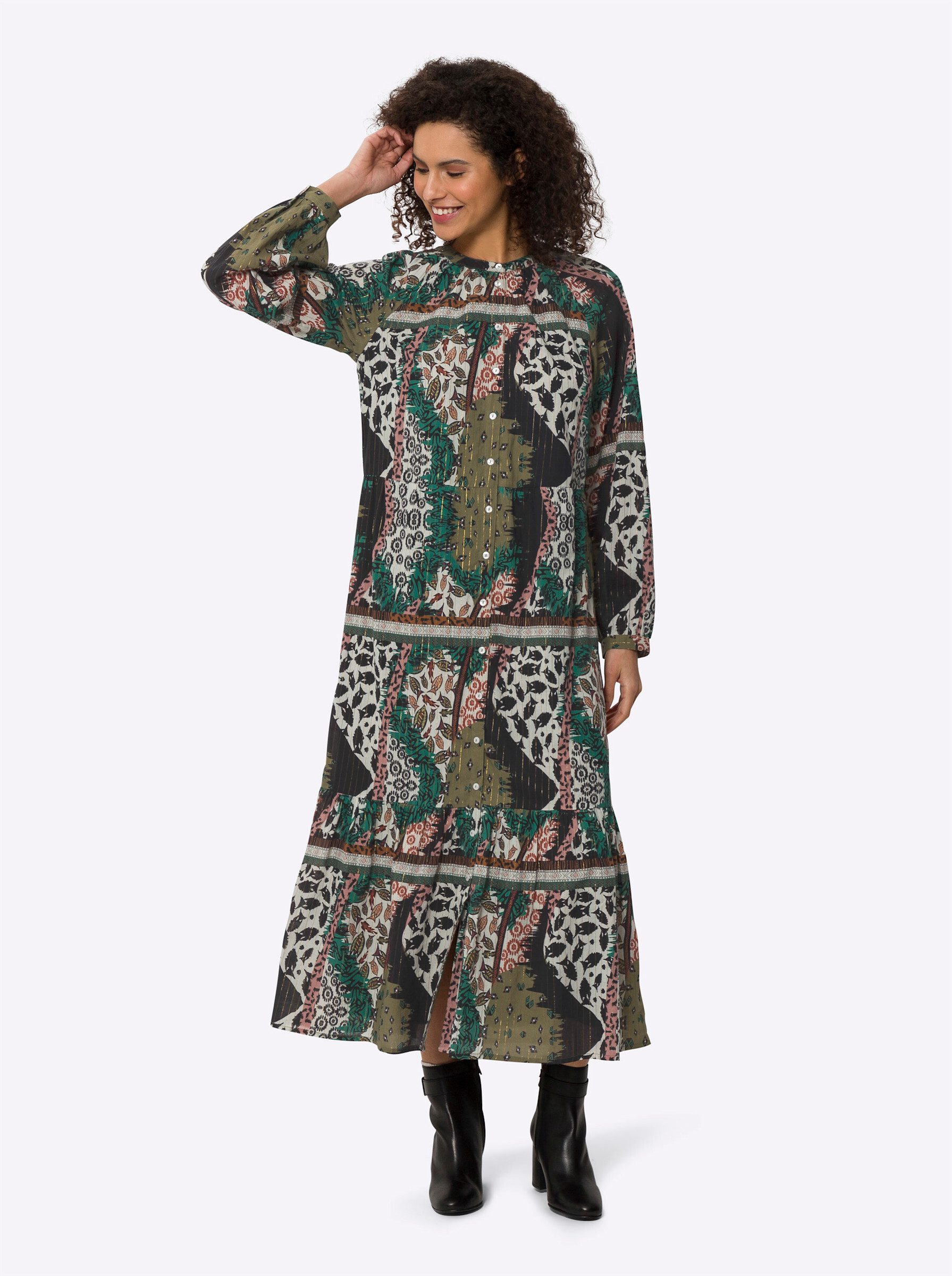 Etuikleid Druckkleid