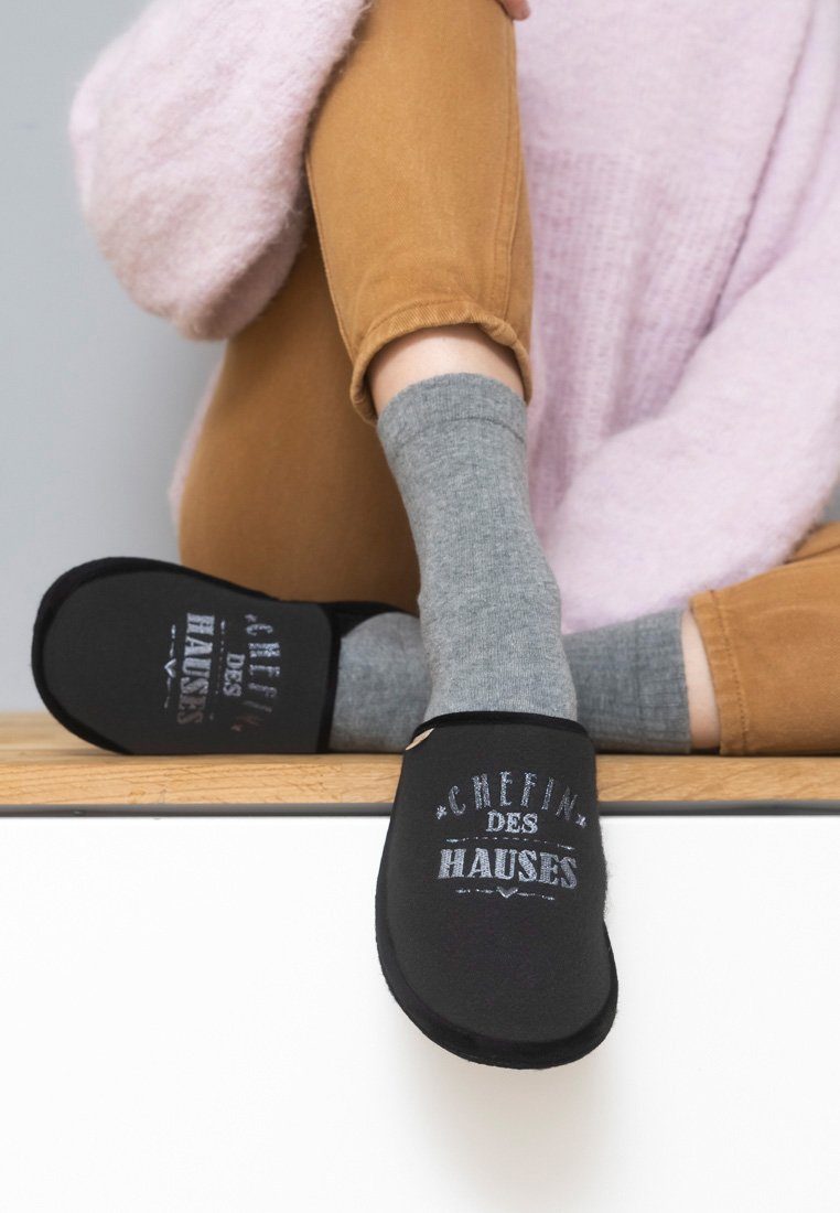 ADELHEID Chefin des Hauses Filzpantoffeln Pantoffel