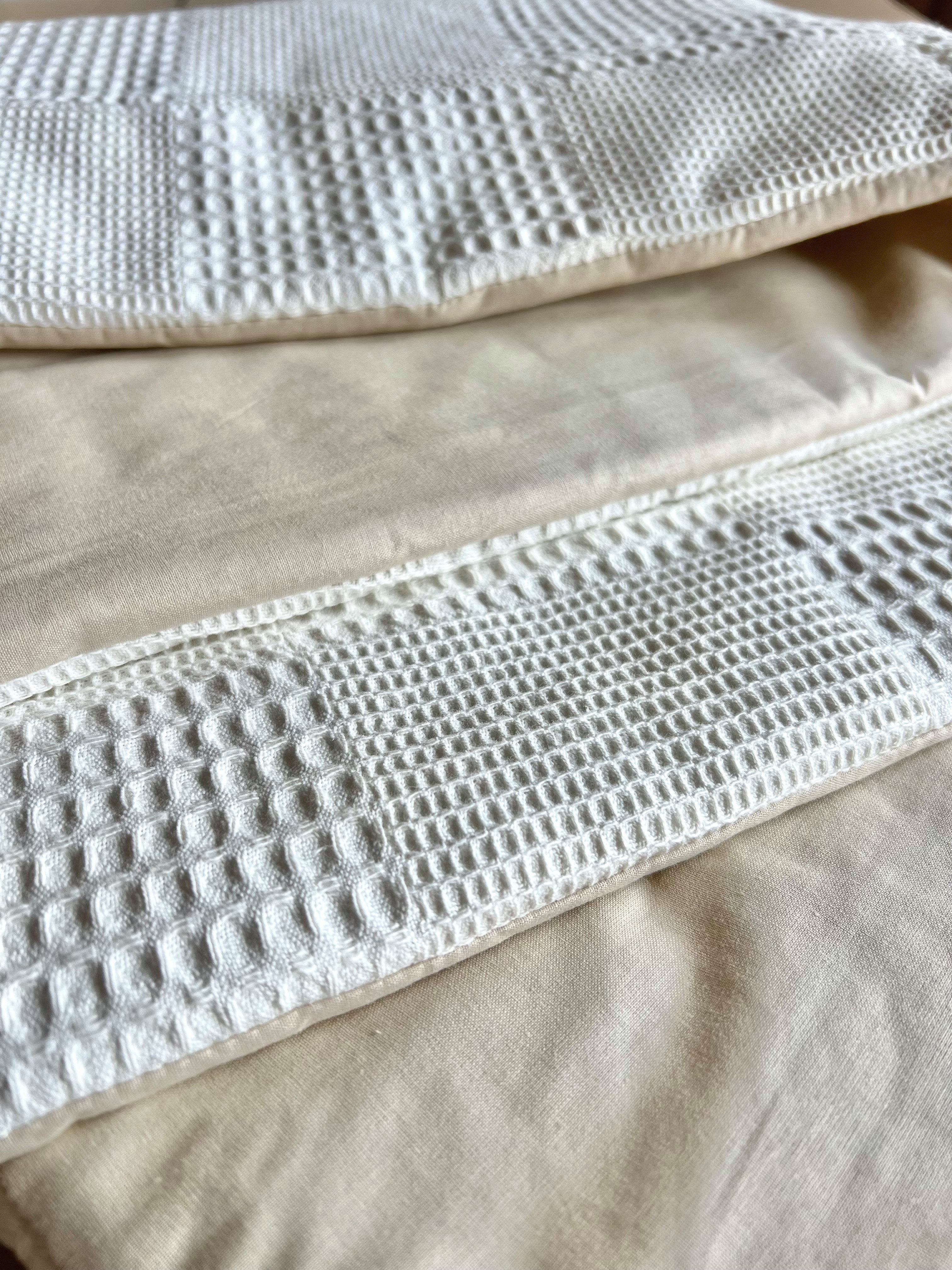 Babydecke Gefütterte Babydecke 80x100cm Waffelpique Tagesdecke günstig online kaufen