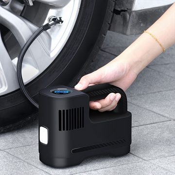 Welikera Pumpen-Reparaturset Auto aufblasbare Pumpe, 6000mAh 35L/min für Auto Motorrad Fahrrad