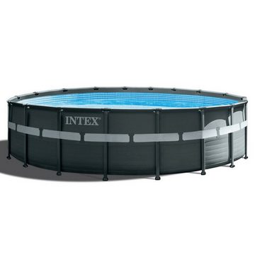 Intex Pool 26330GN Ultra XTR FramePool-Set (549x132cm) + aufblasbare Schwimmtiere