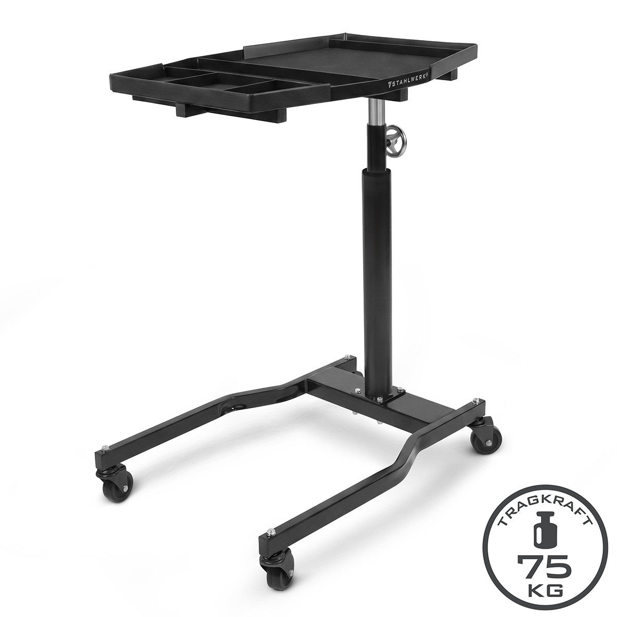 STAHLWERK Werkstattwagen Kfz-, Werkstatt- und Montagewagen Lenkrollen 75 kg Traglast