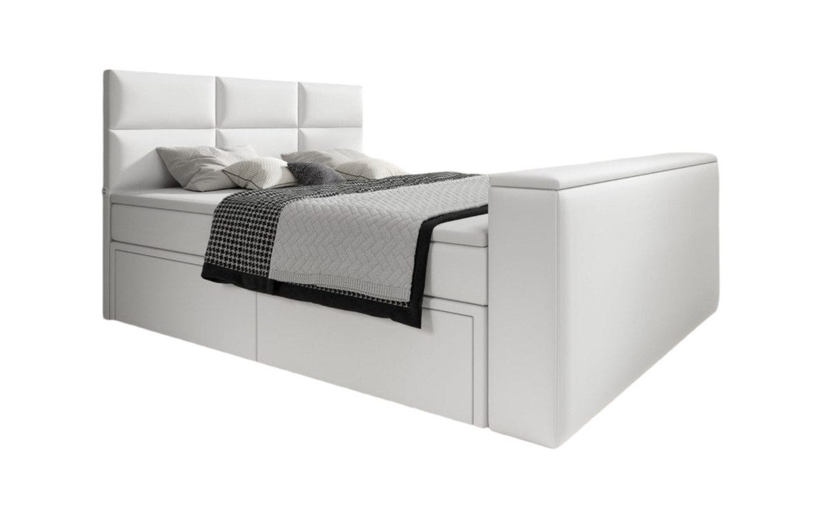 Luxusbetten24 Boxspringbett Citaro, mit TV Lift, günstig online kaufen