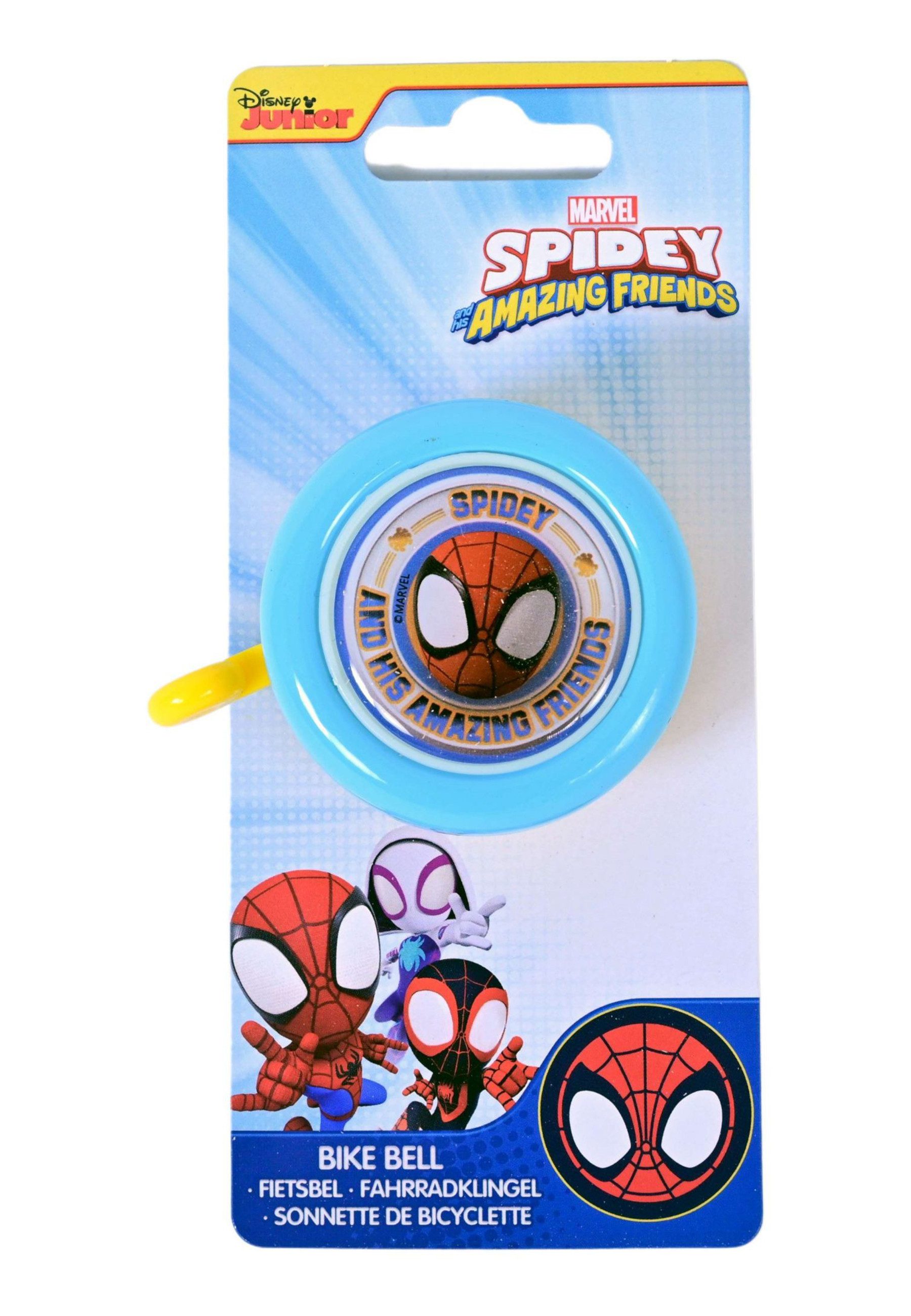 Spiderman Fahrradklingel Kinder Jungen Fahrradglocke Schelle