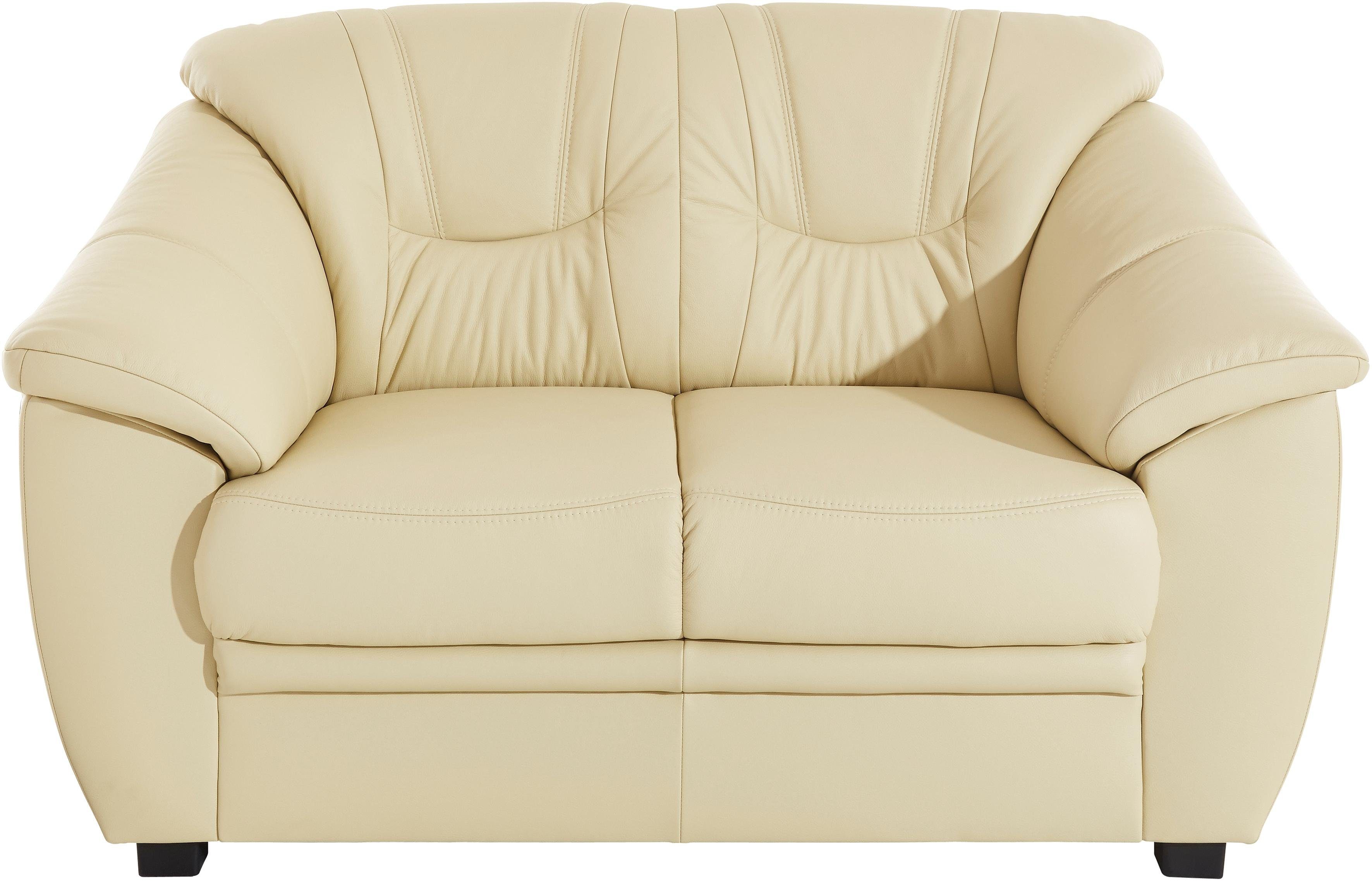 sit&more 2-Sitzer Savona B: 148cm, Komfort Sitz, große Stoff + Lederauswahl, mit Federkern