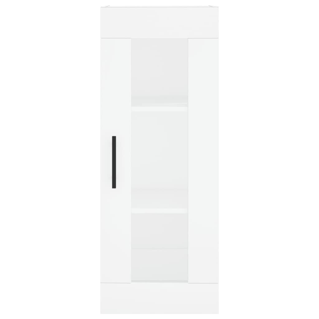 vidaXL Sideboard Wandschrank Weiß cm St) 34,5x34x90 (1