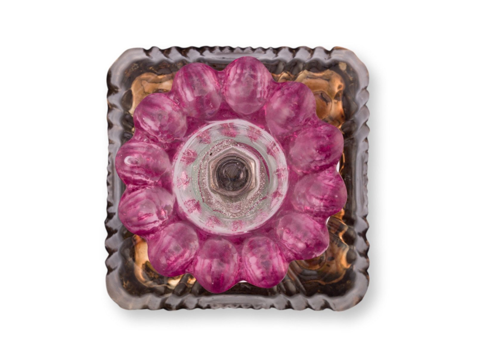 PiP Studio Kerzenhalter Glass Beads Kerzenhalter lila 28cm.