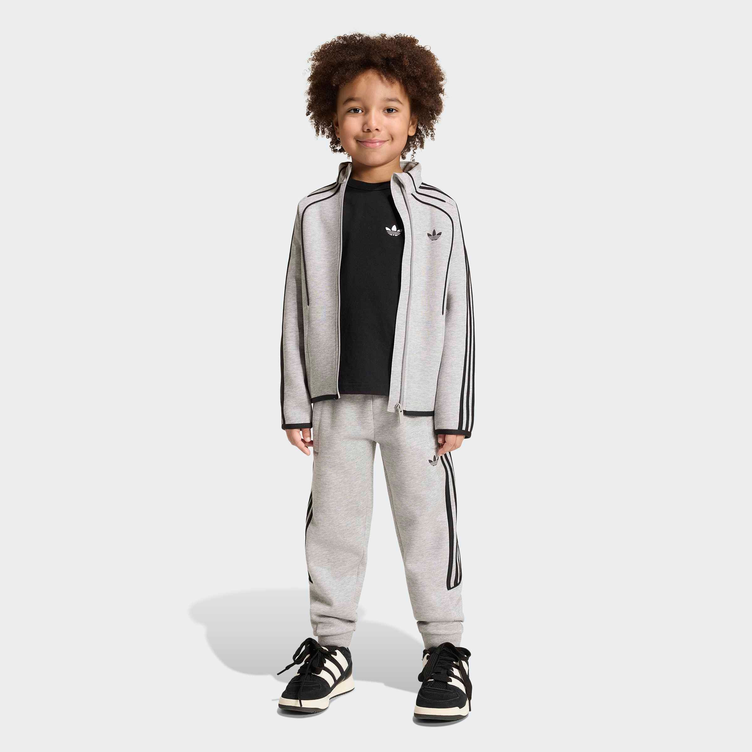 adidas Originals Trainingsanzug (2-tlg), für Kinder, sportlicher Stil, zweiteiliges Set, aus Baumwolle – Bild 3 von 5
