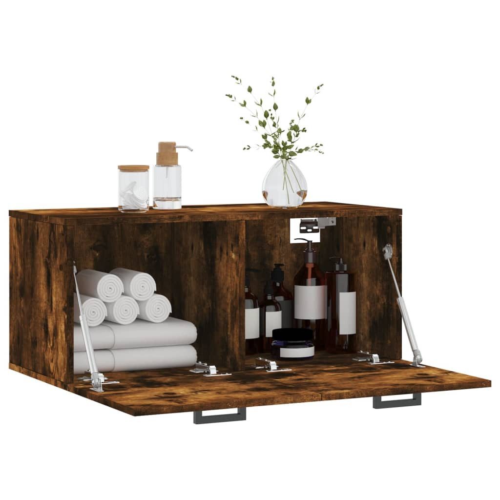 vidaXL Hängeschrank Wandschrank Räuchereiche 80x36,5x35 cm günstig online kaufen