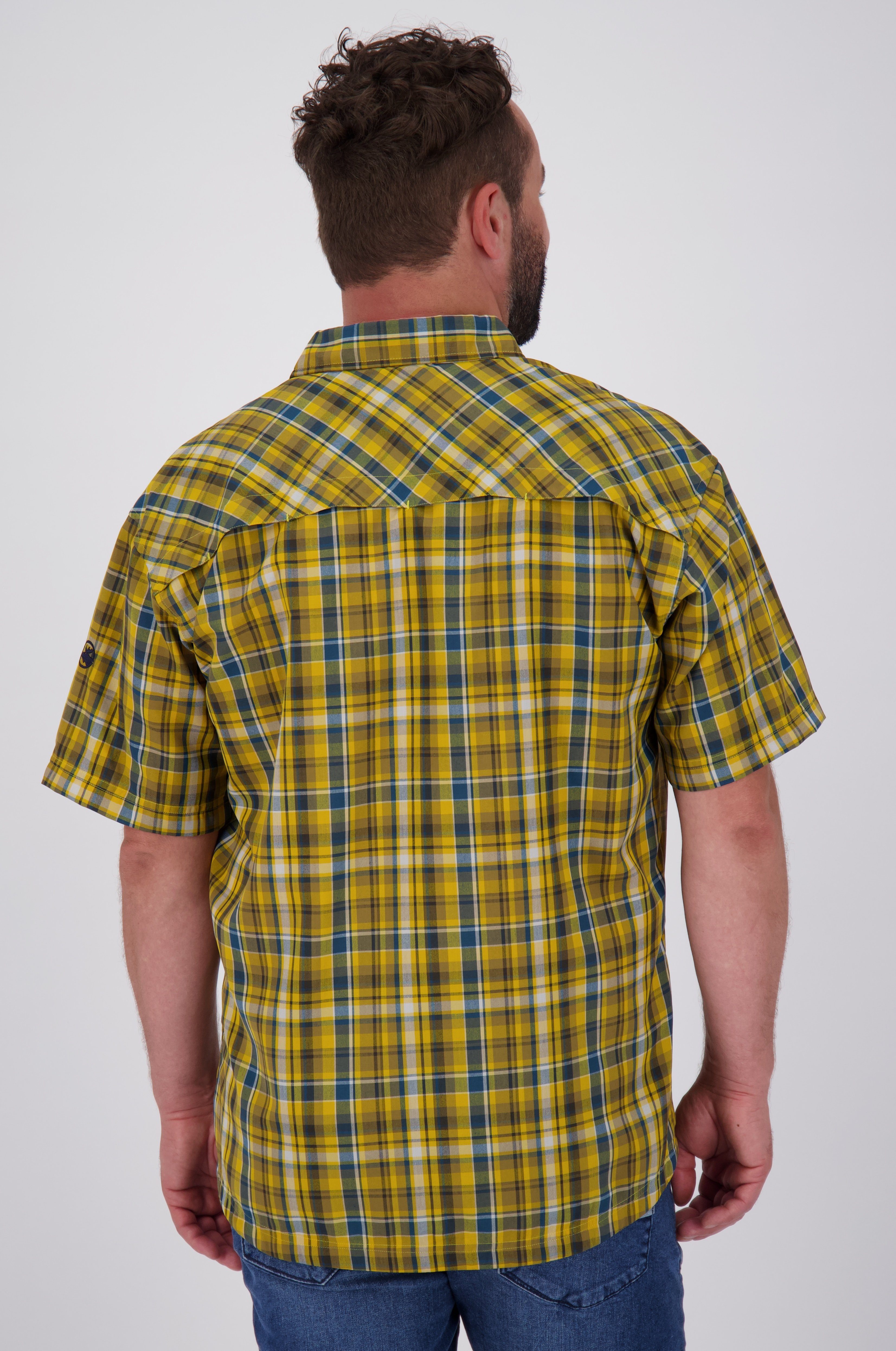 DEPROC Active Outdoorhemd COPPER NEW CS Trekkinghemd, Freizeithemd auch in Großen Größen erhältlich, schnell trocknend & pflegeleicht