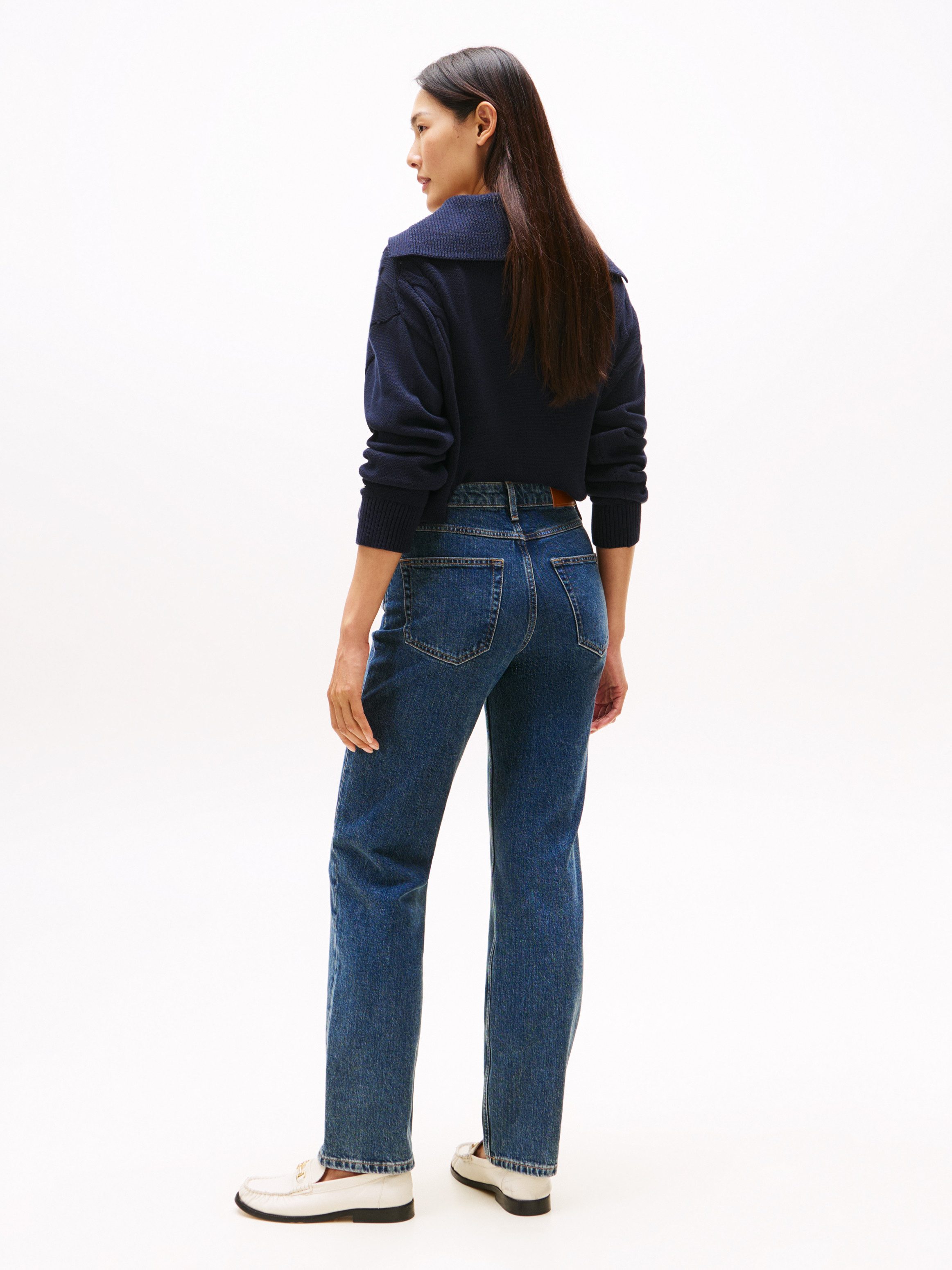 Tommy Hilfiger Straight-Jeans DNM DEE CLASSIC STRAIGHT RW