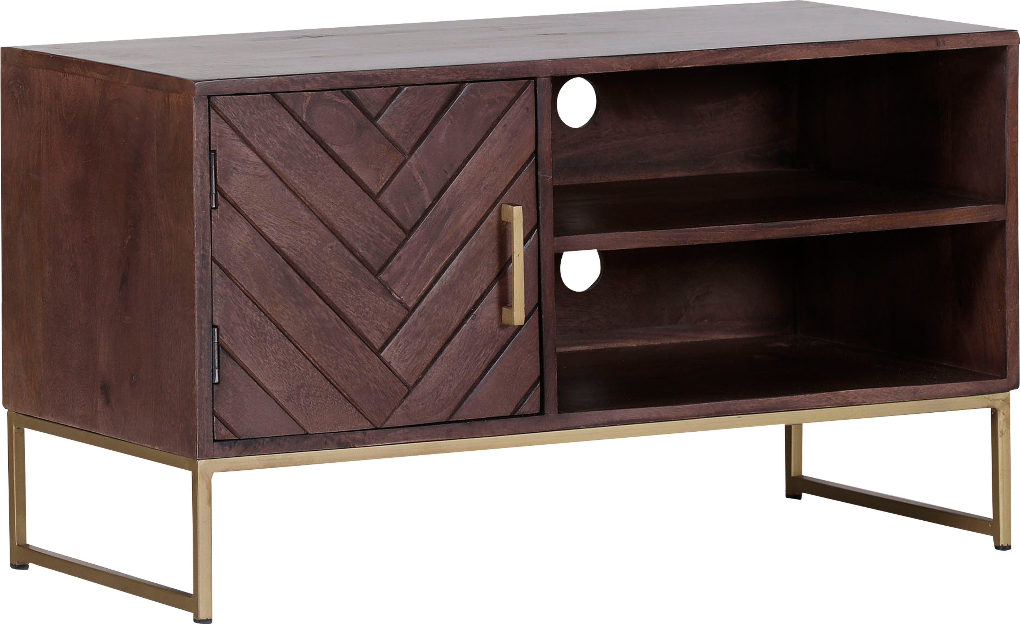 Gutmann Factory Lowboard Fishbone, Kommode, Breite 90 cm