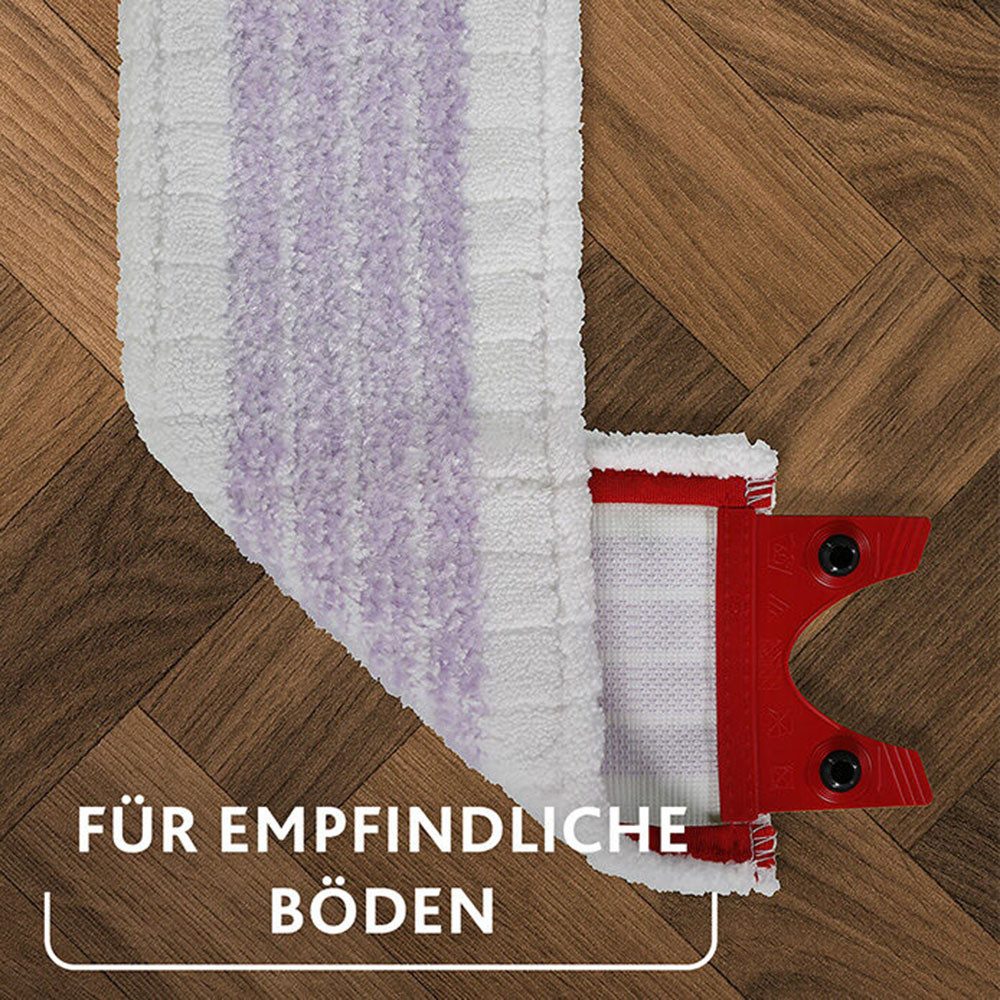 Vileda Vileda ULTRAMAX Care Ersatzbezug Wischbezug (Mikrofaser, 14, 1-tlg., aus 100% recycelten Mikrofasern)