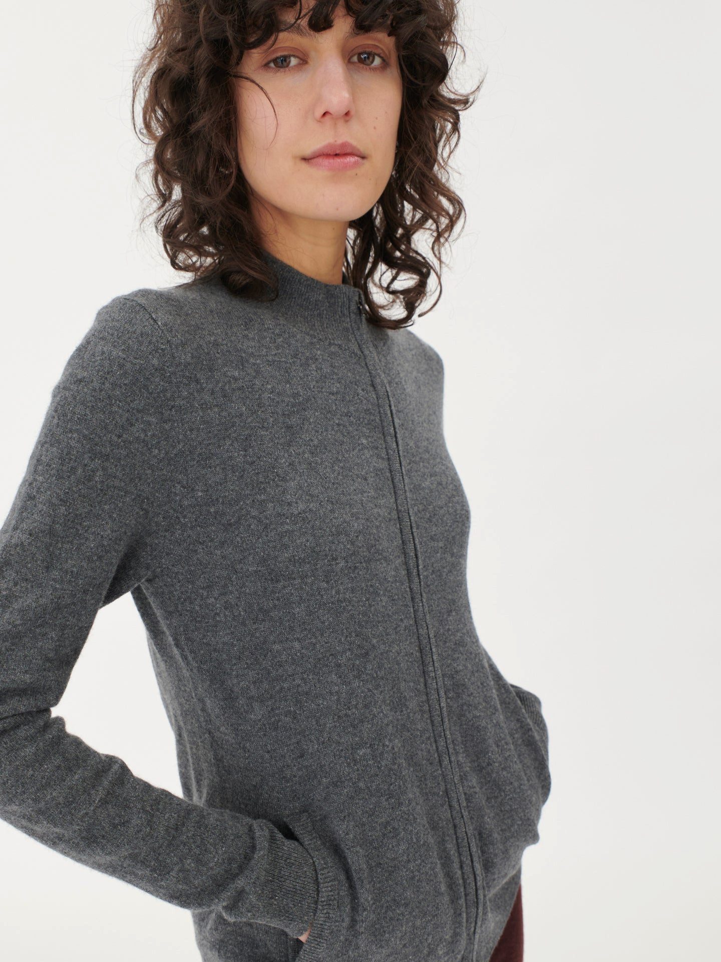 GOBI Cashmere Cardigan Kaschmirstrickjacke mit Reißverschluss günstig online kaufen