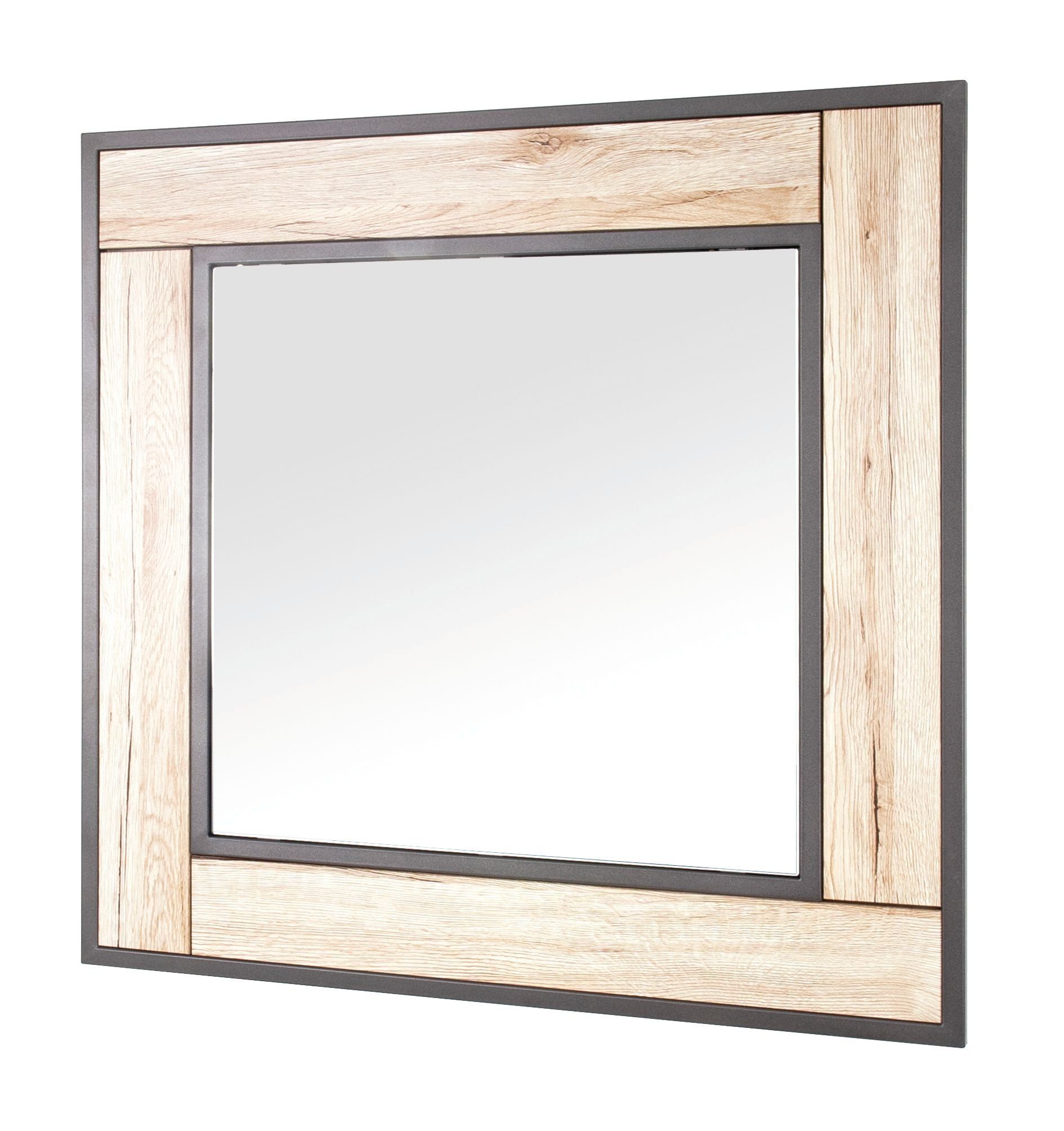 cm) Wandspiegel 70x70x2 70x70x2 HAKU BHT HAKU Spiegel Wandspiegel, cm bunt (BHT Möbel Wandspiegel
