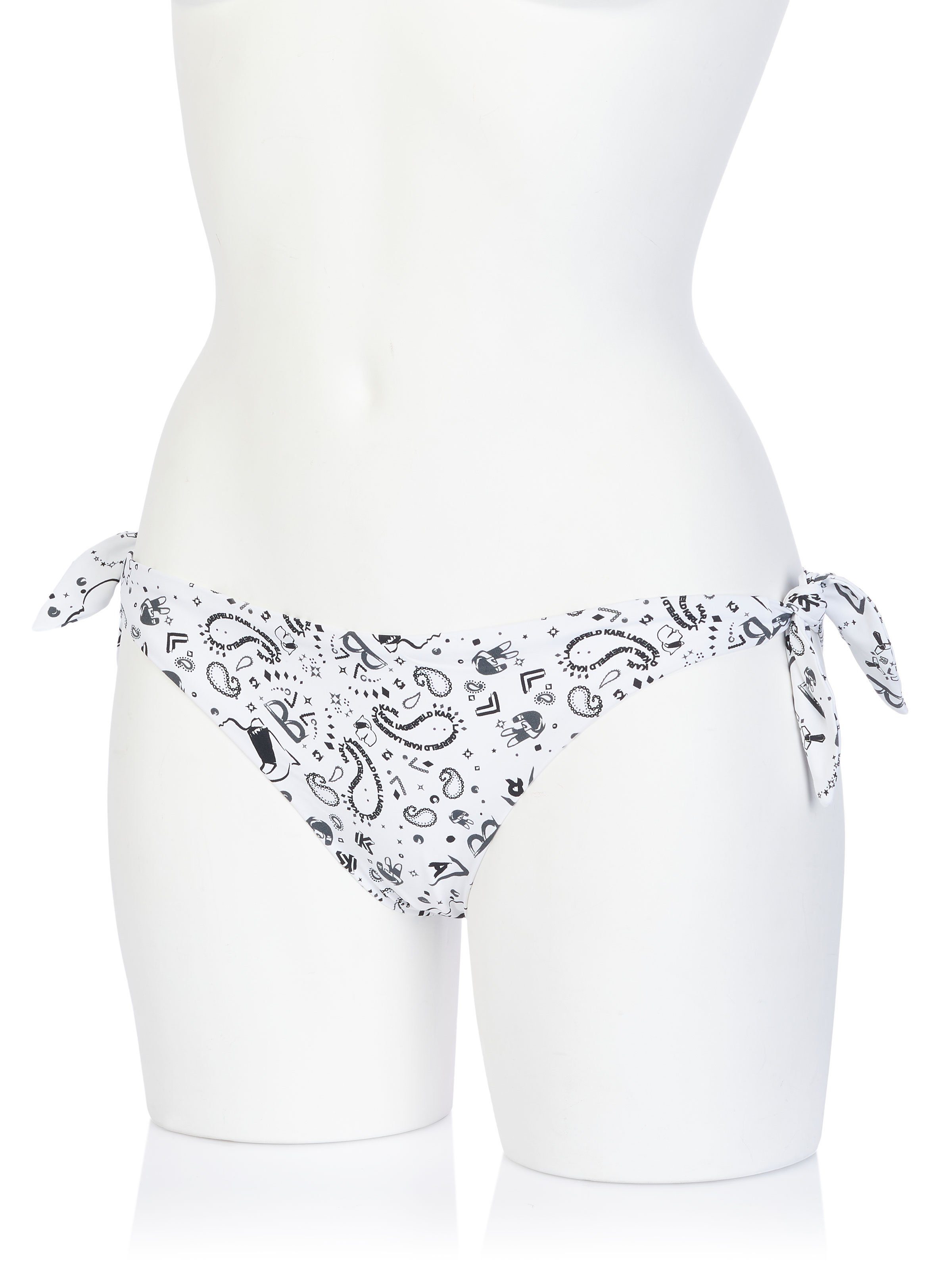 KARL LAGERFELD Bikini-Hose Karl Lagerfeld Bikinihose weiß